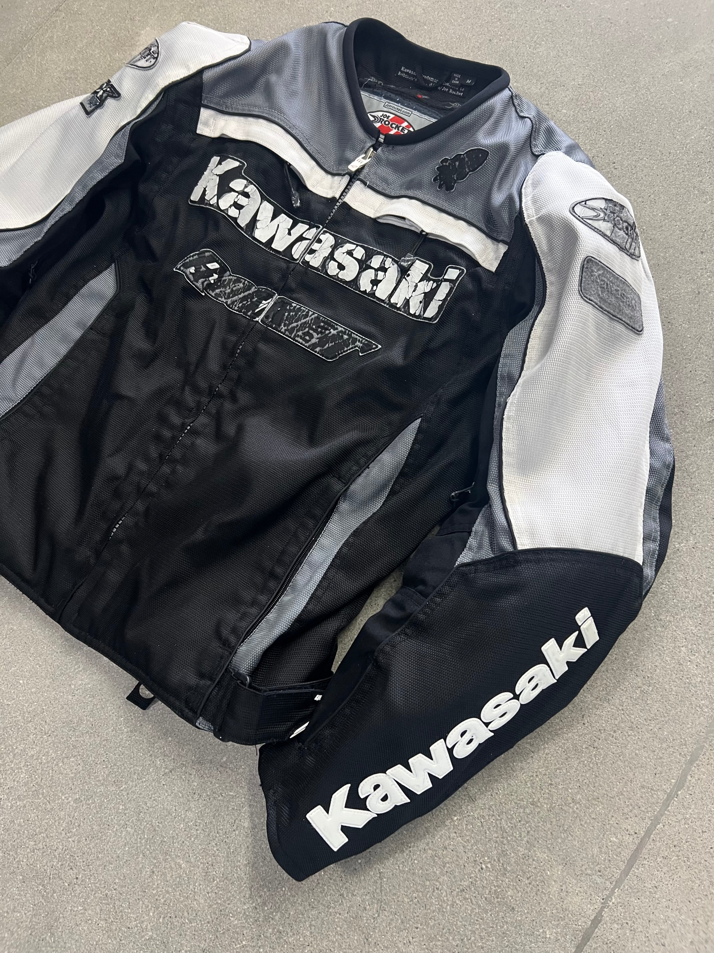 Kawasaki Joe Rocket Racing Motorcycle Jacket - M