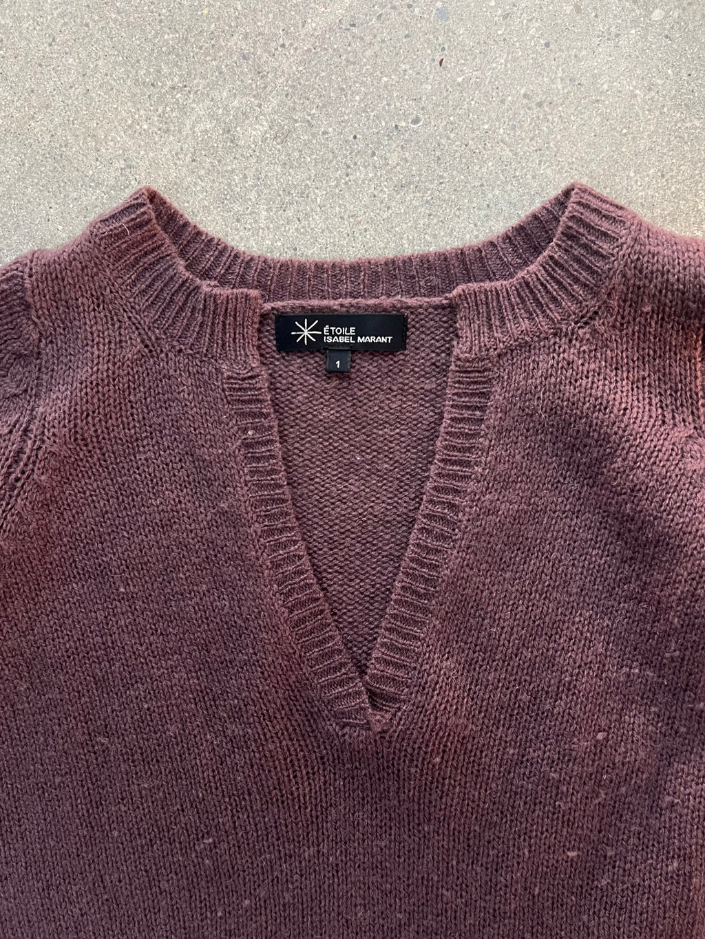 Isabel Marant Étoile Wool V-Neck Sweater - S