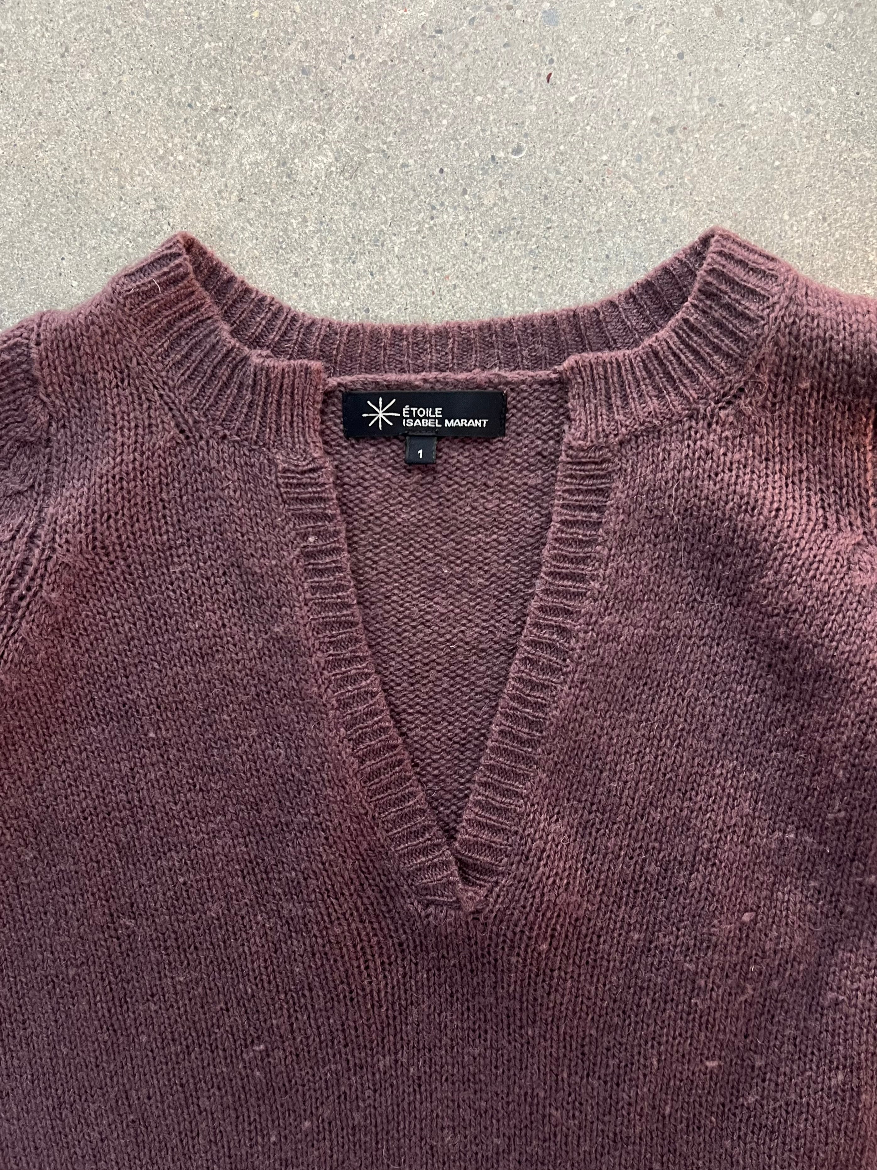 Isabel Marant Étoile Wool V-Neck Sweater - S