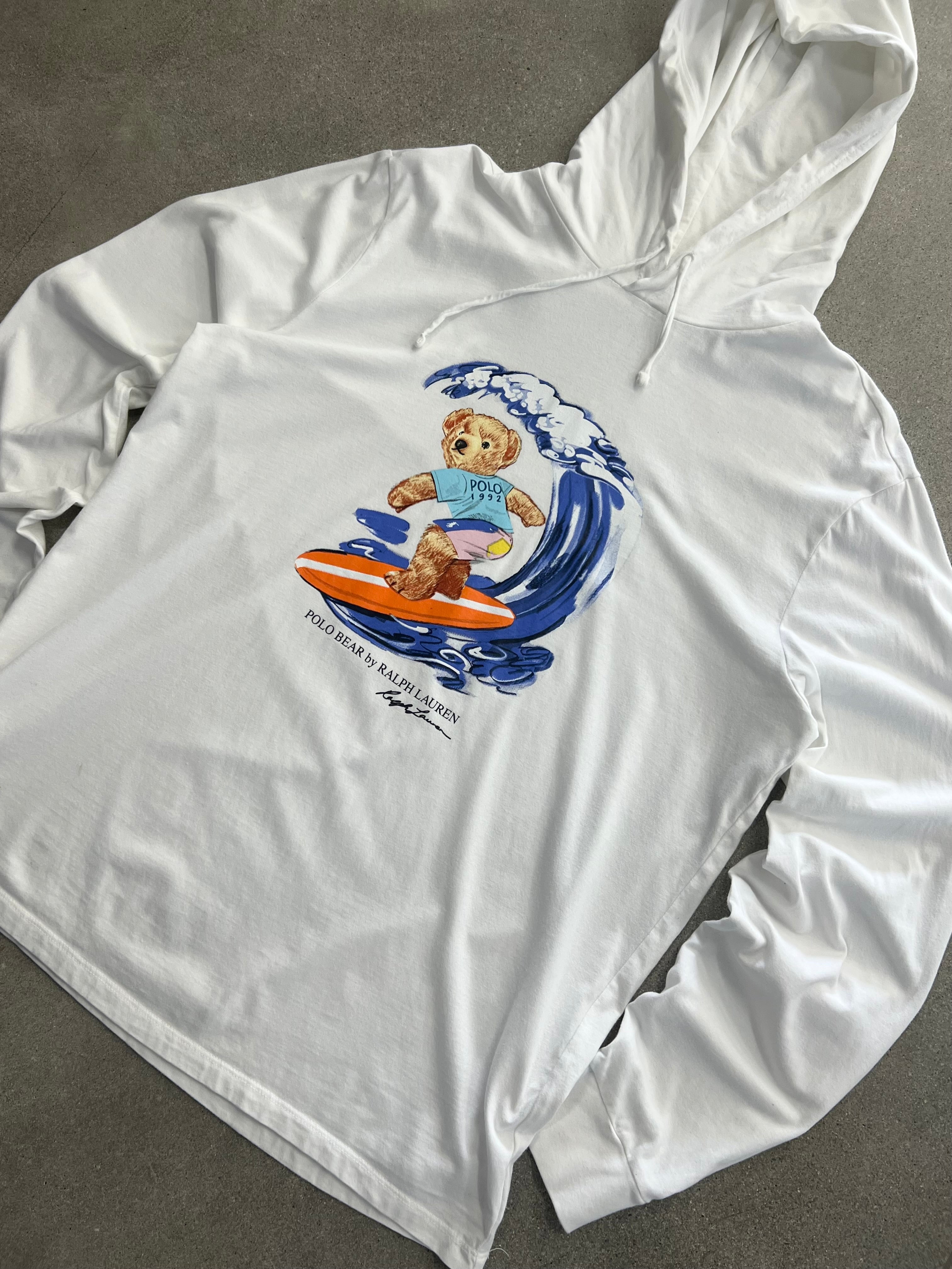 Polo Ralph Lauren Lightweight Surfing Polo Bear Hoodie - XL