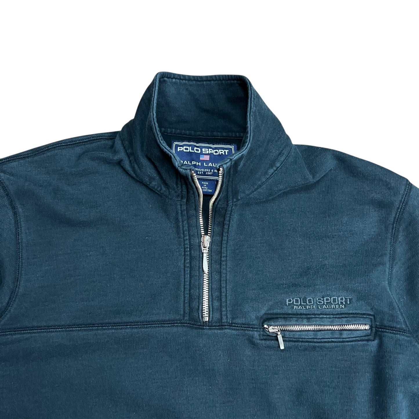 Polo Sport Quarter-Zip Sweater - M