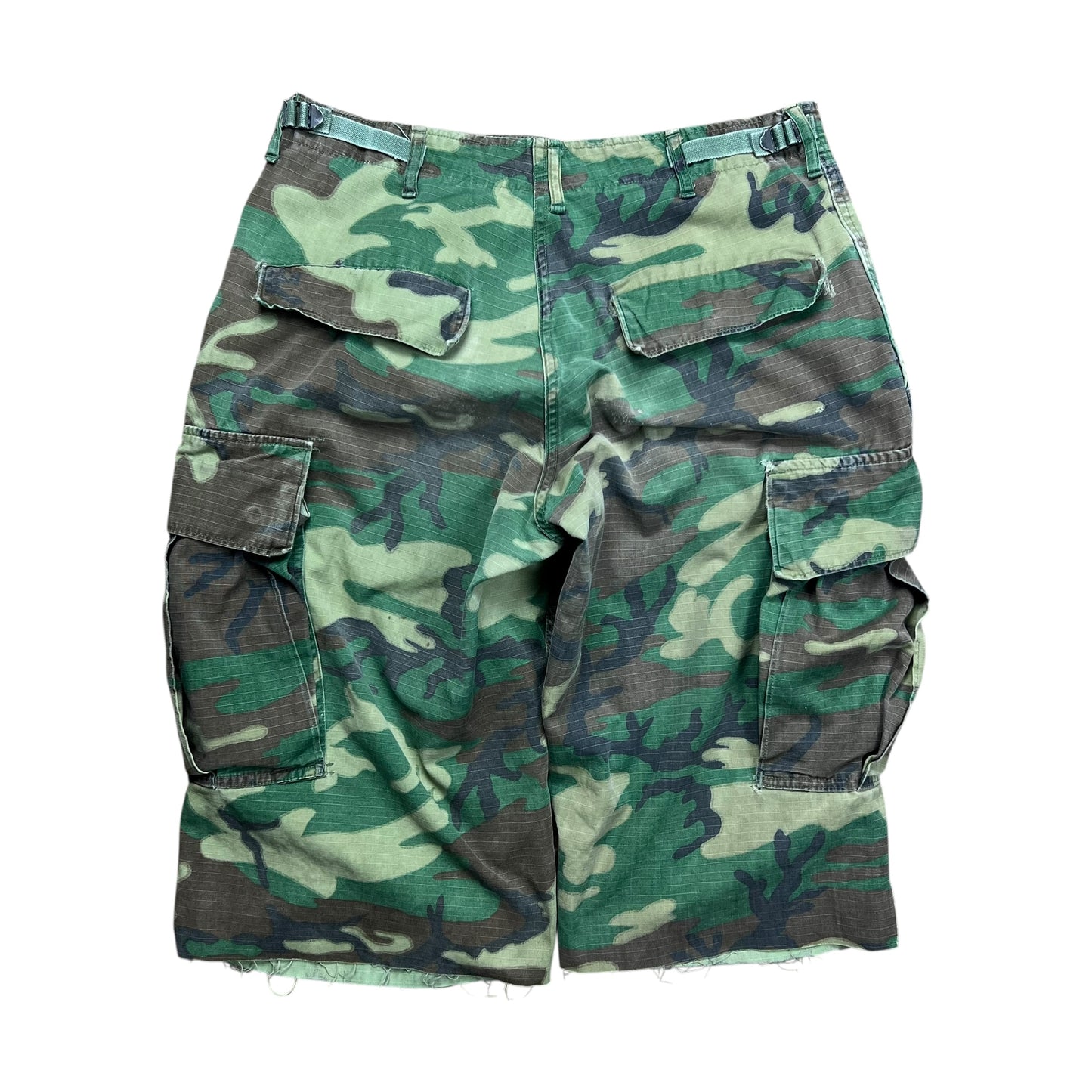 Faded Woodland Camo ARMY Capris - 30"