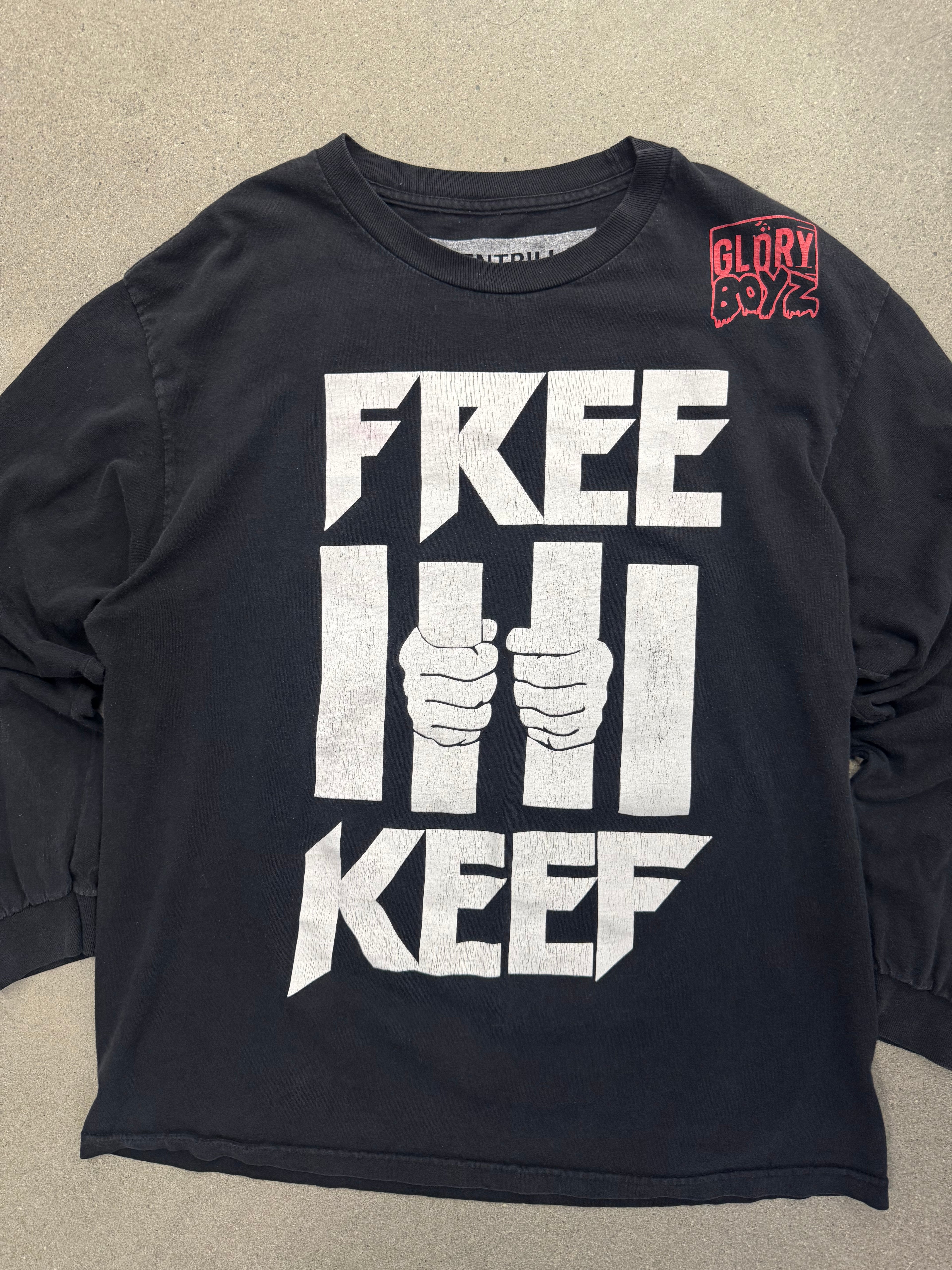 BEEN TRILL Free Chief Keef By Virgil Abloh Long Sleeve Shirt - L