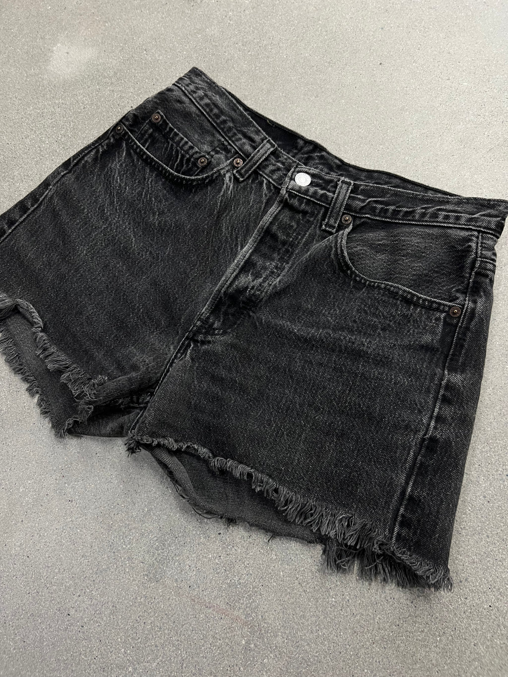 Faded Levi’s 501XX Jean Shorts - 31”