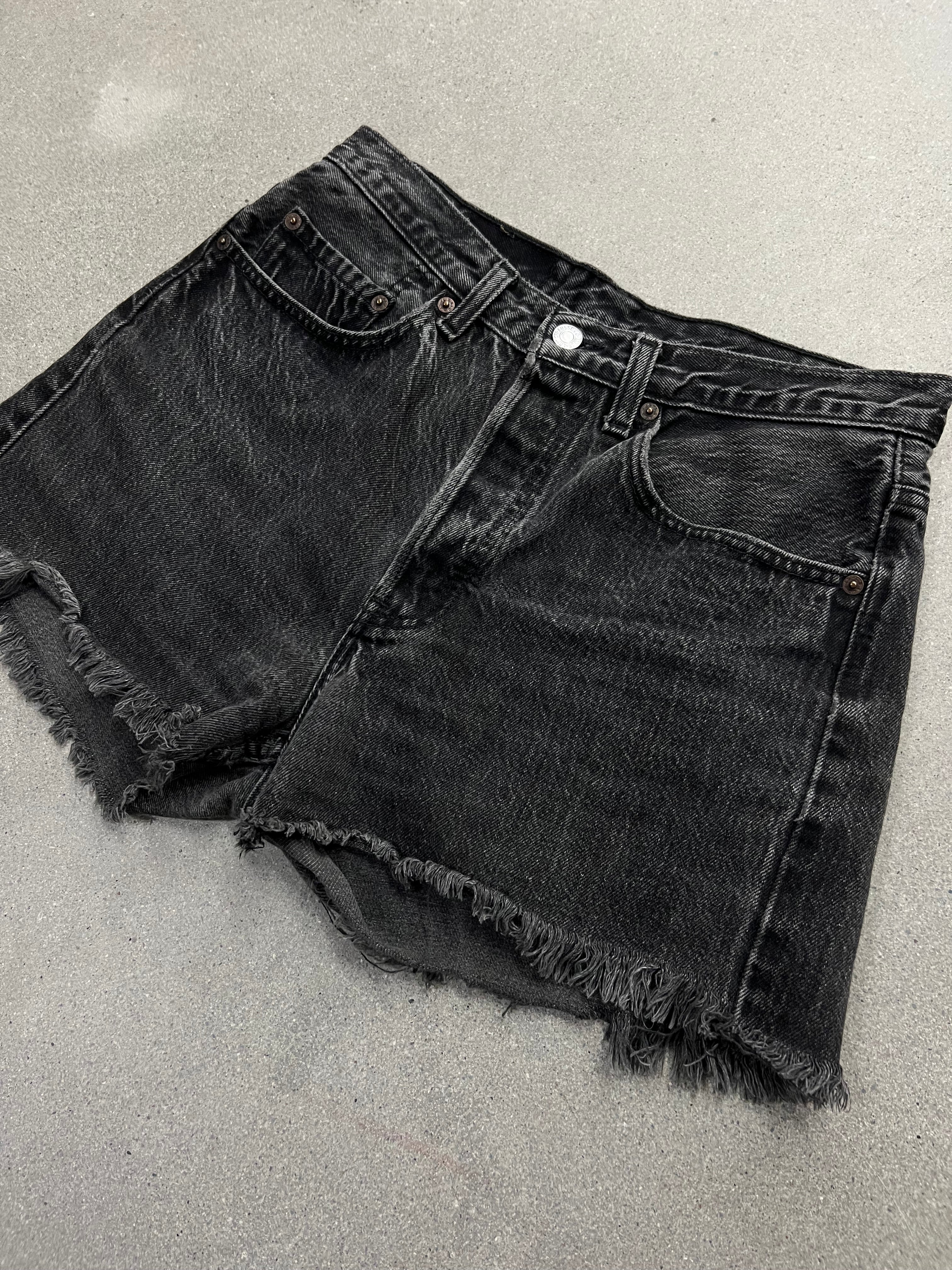 Faded Levi’s 501XX Jean Shorts - 31”