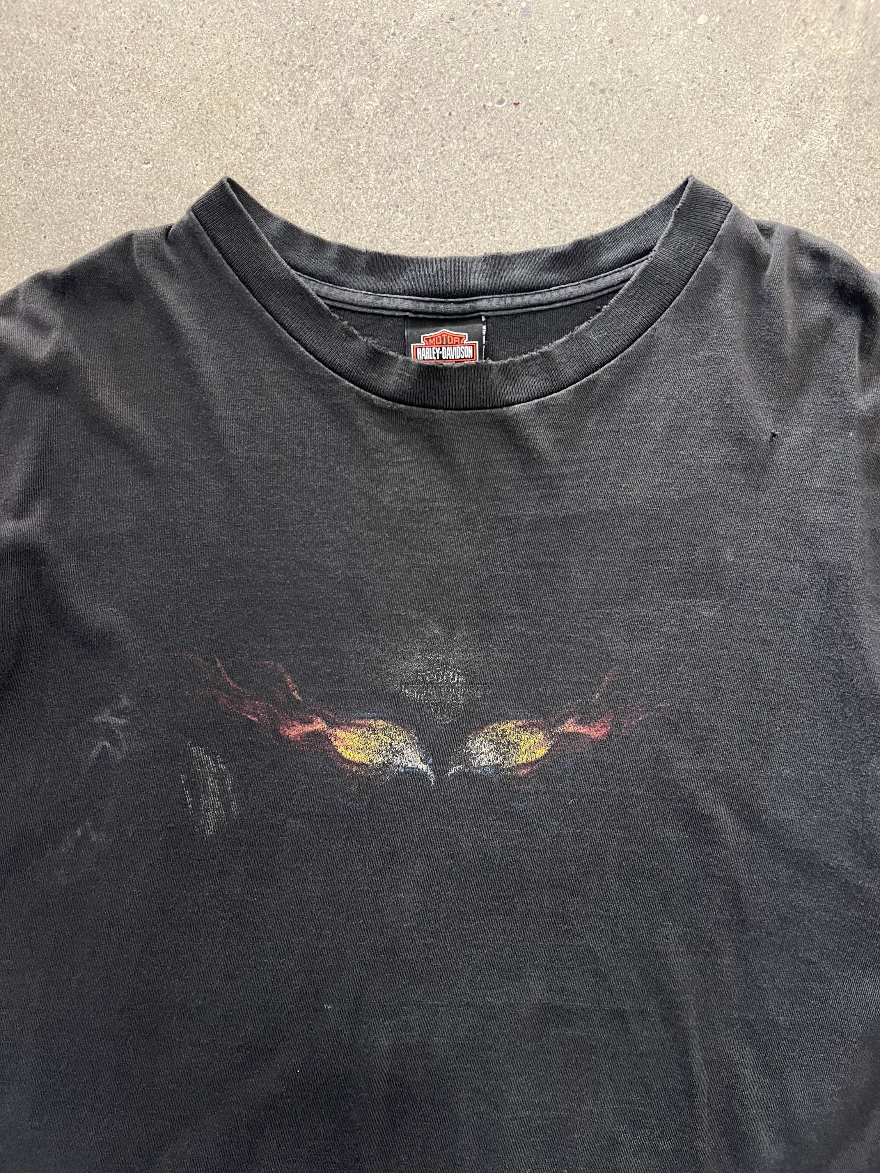 Faded Harley-Davidson Saginaw Valley Flame T-Shirt - XXL