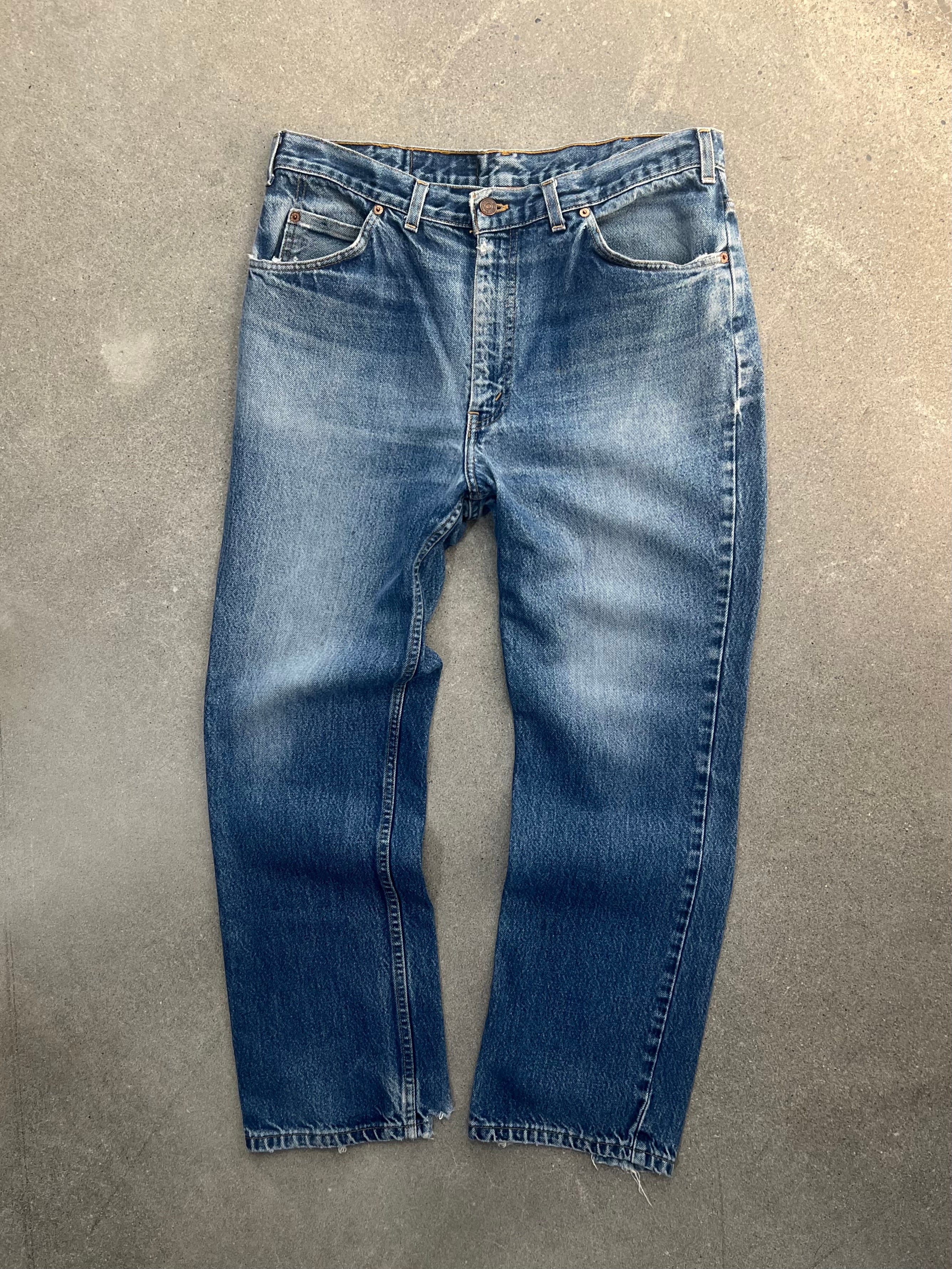 Faded Levi's Orange Tab Jeans - 34"