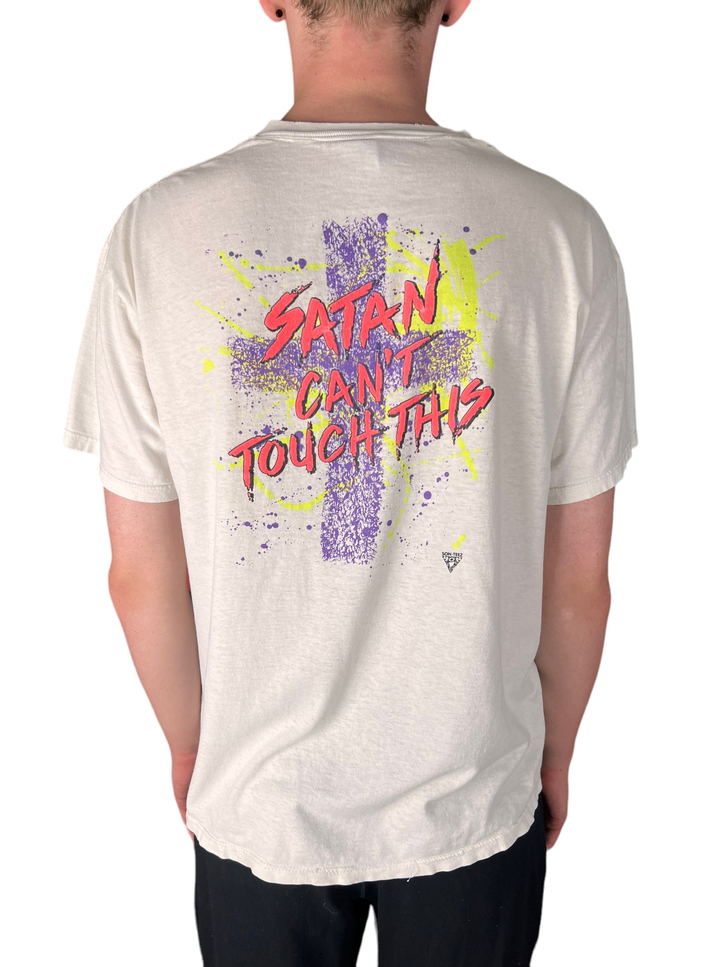 Satin Can’t Touch This Jesus T-shirt - L