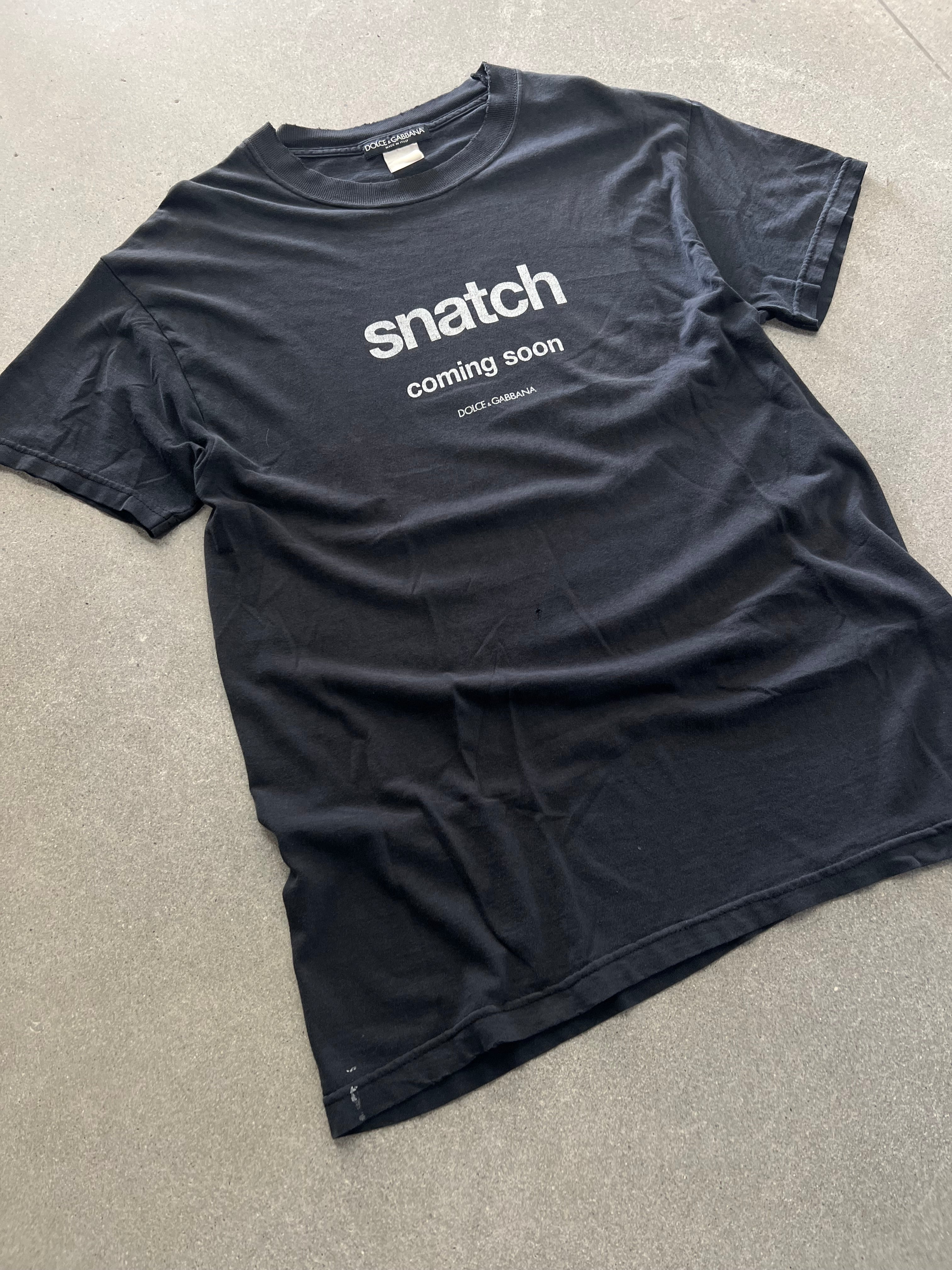 Dolce & Gabbana Snatch Movie Promo T-Shirt - L