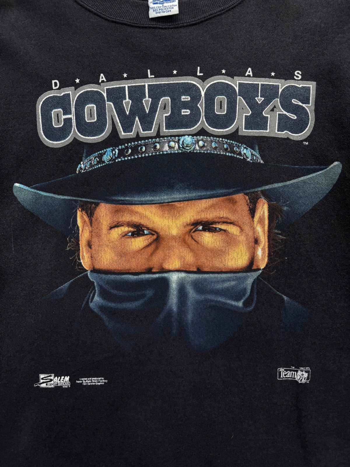 1992 Salem Sportswear Dallas Cowboys NFL Crewneck Sweatshirt - L