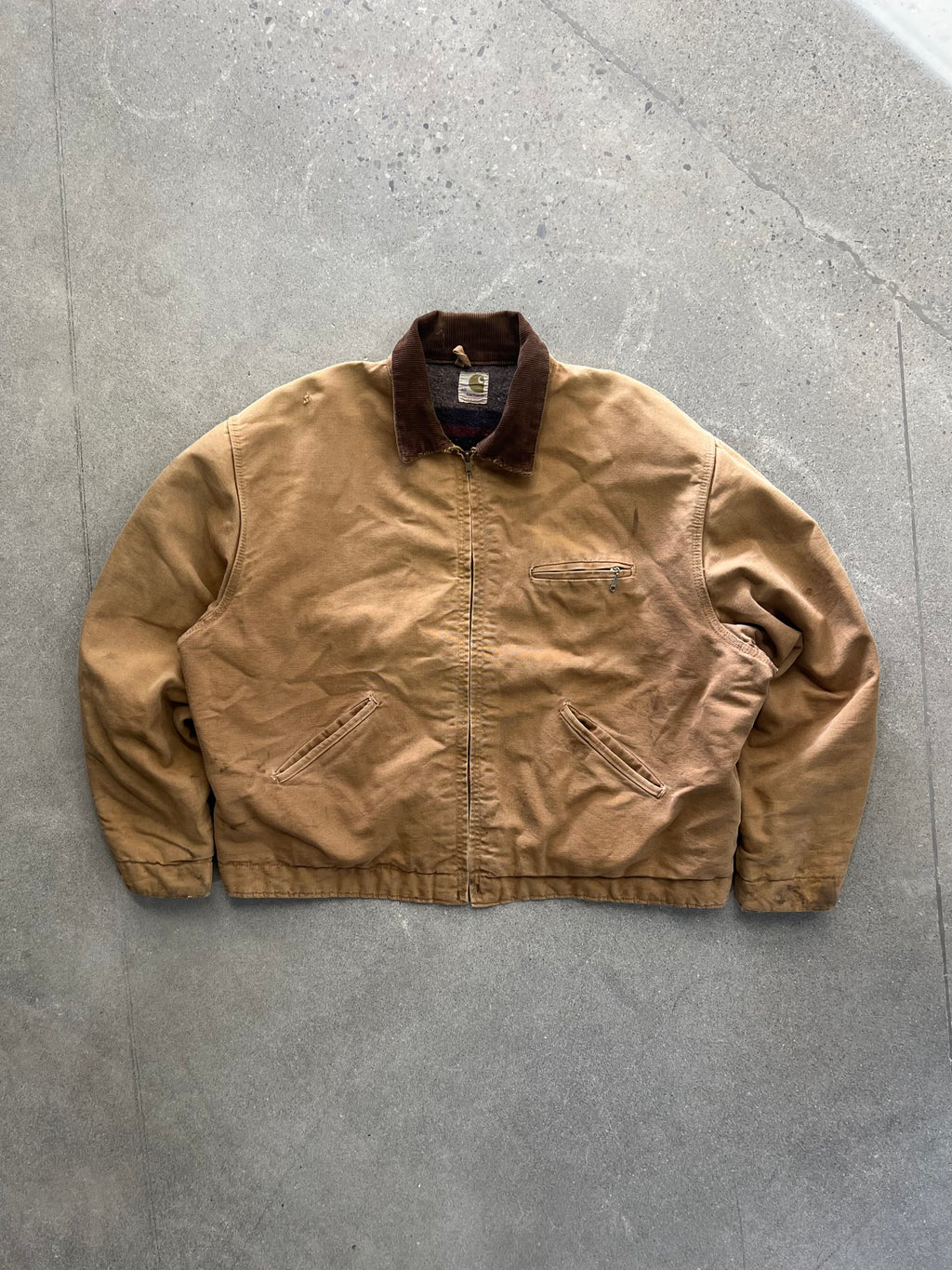 Carhartt Detroit Blanket Lined Work Jacket - XL