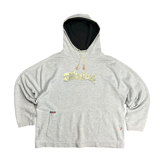 Globe Skateboards Boxy Grey Pullover Hoodie - L