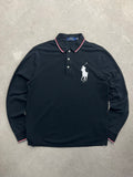 Polo Ralph Lauren Classic Big Pony Long Sleeve Polo Shirt - L