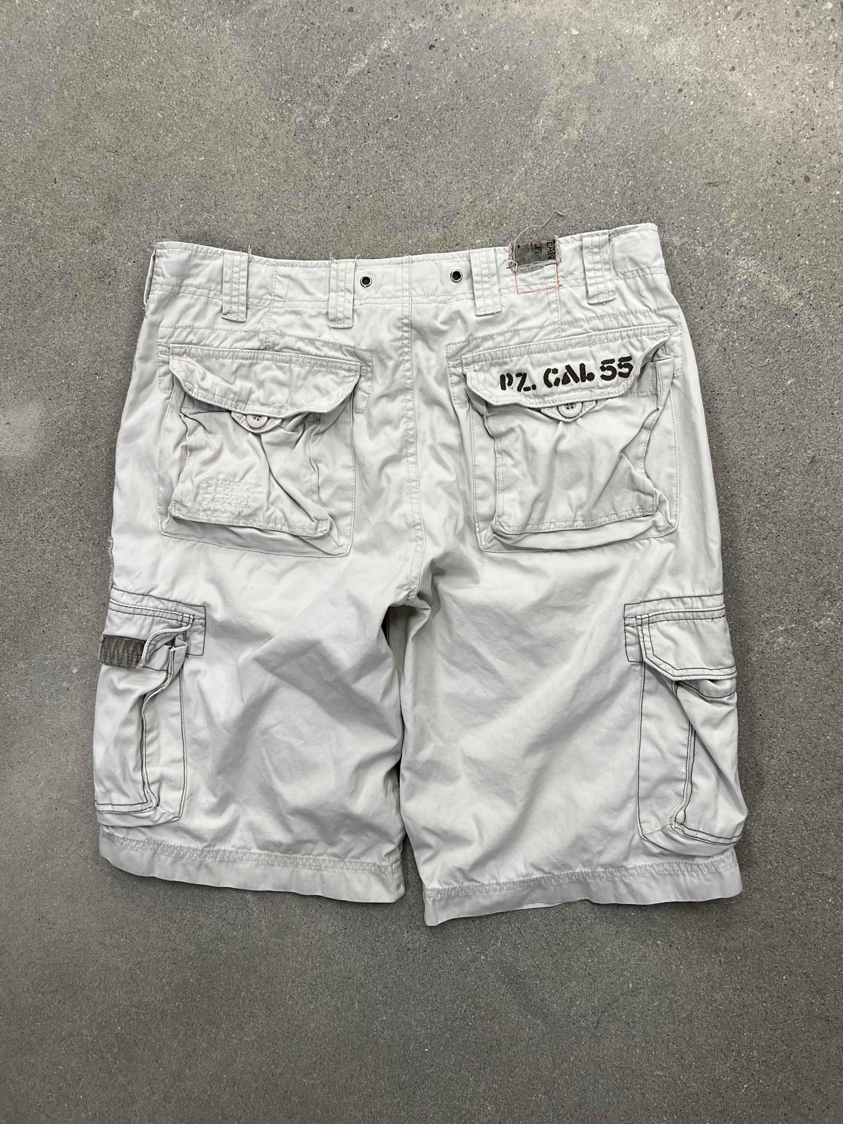 Point Zero Repaired Cargo Shorts - 34”