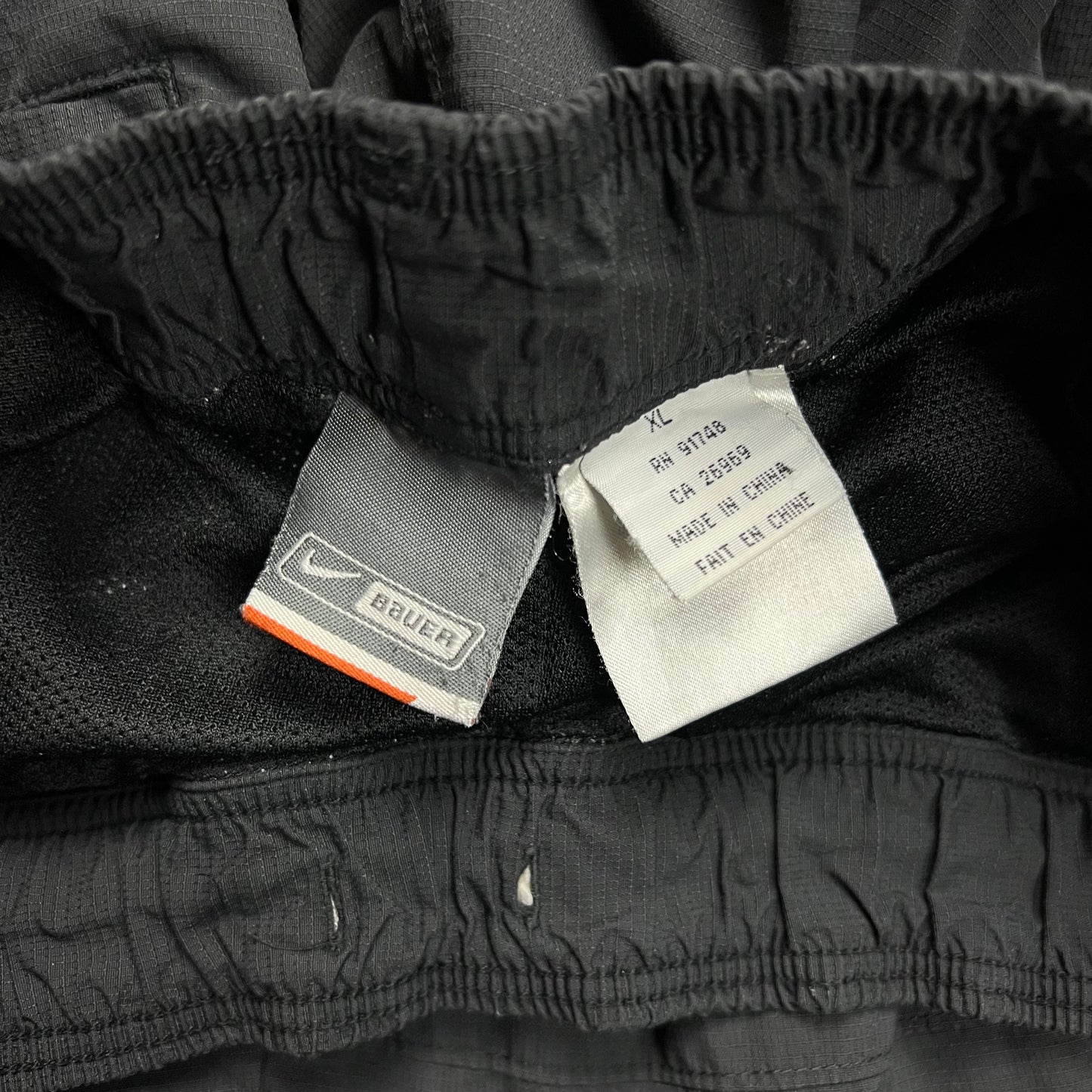 Nike Bauer Baggy Black Track Pants - XL
