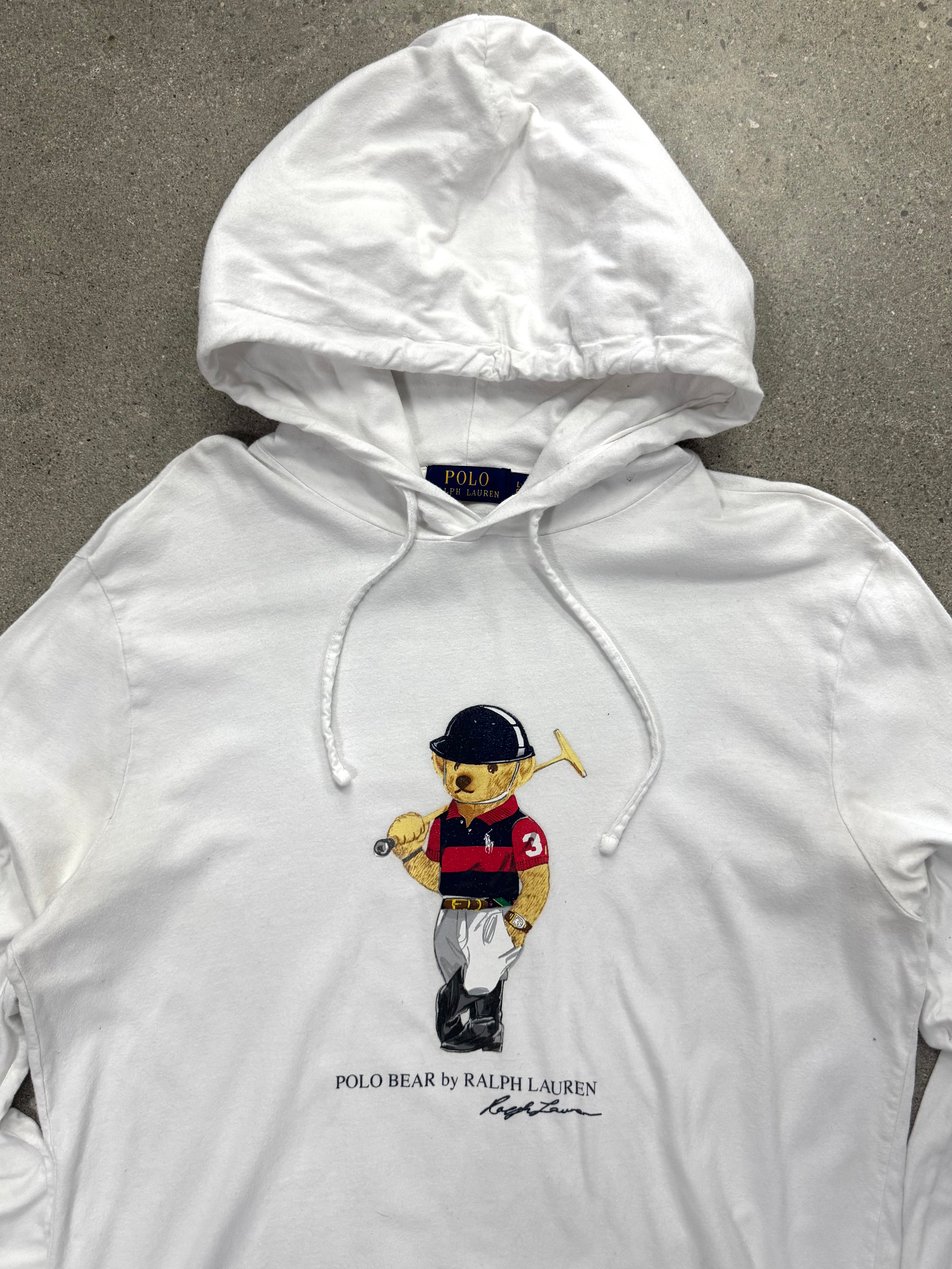 Polo Ralph Lauren Polo Bear Jersey Hoodie - L