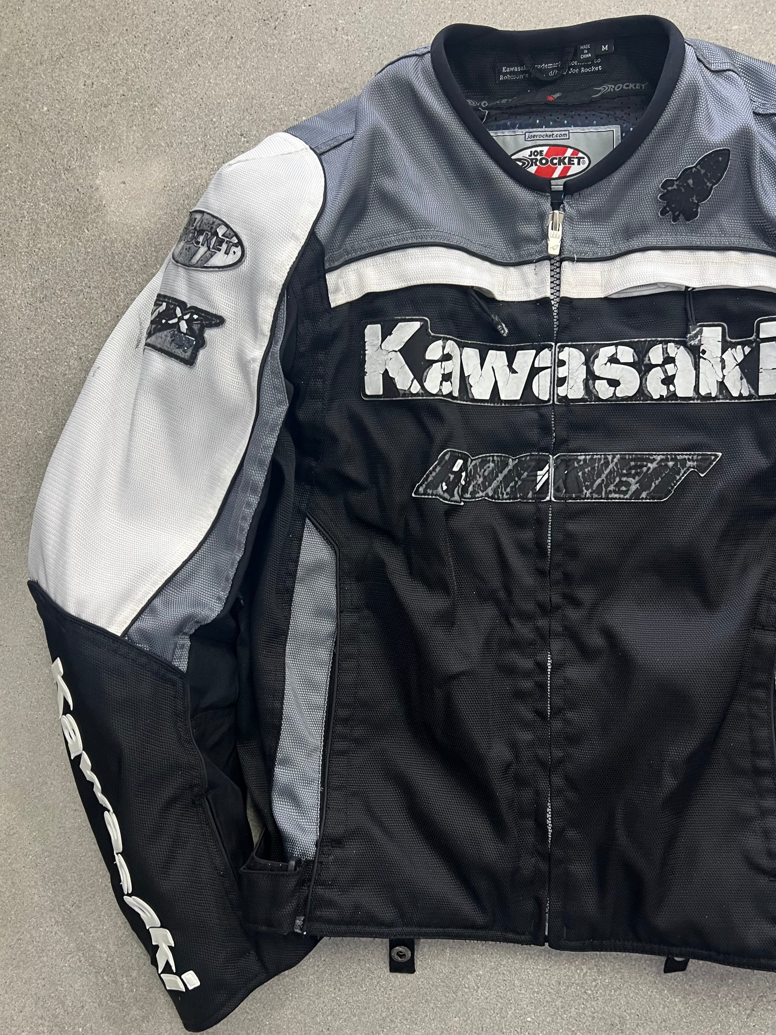 Kawasaki Joe Rocket Racing Motorcycle Jacket - M