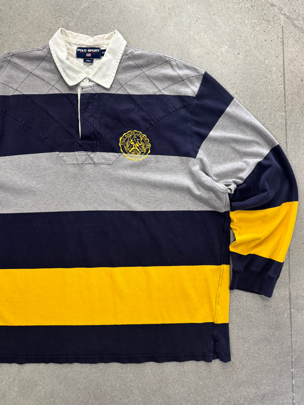 Polo Sport Collegiate Crest Rugby Shirt - XXL