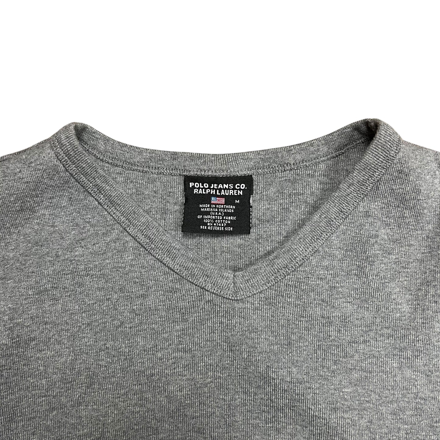 Polo Jeans Co. Grey Lightweight Sweatshirt - M