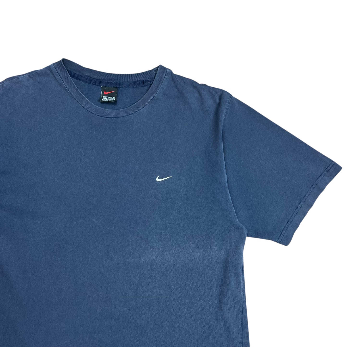 Nike Basic Navy Swoosh T-shirt - XL
