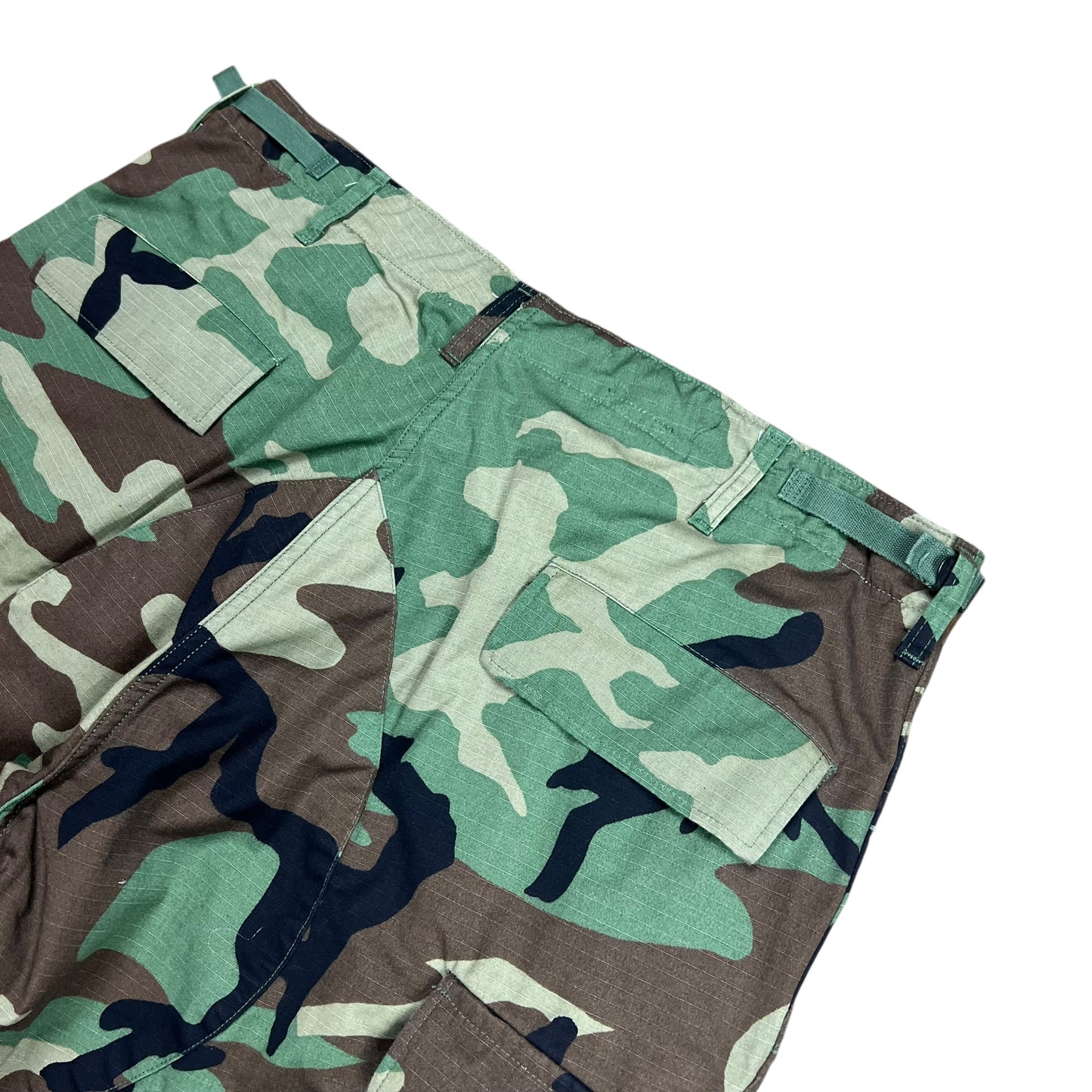 ARMY Woodland Camo Capris - 38"