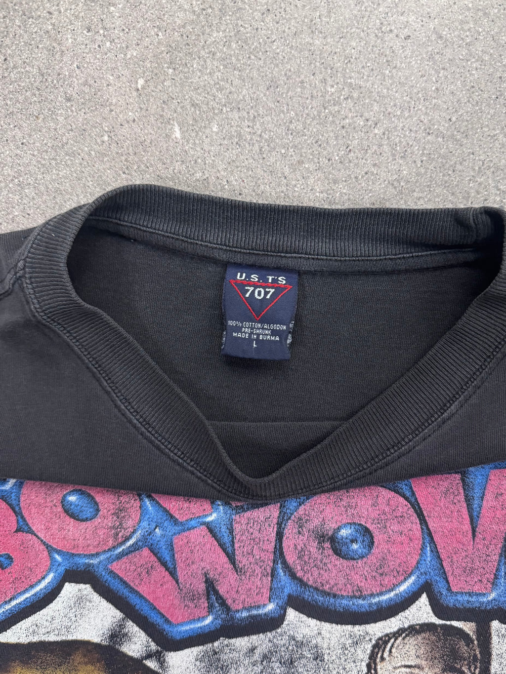 Faded 2002 Bob Wow Scream 2 Tour Rap T-Shirt - L