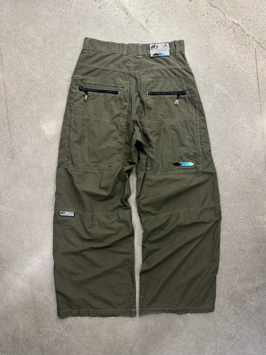 Greed Garments Baggy Skater Pants - 31”