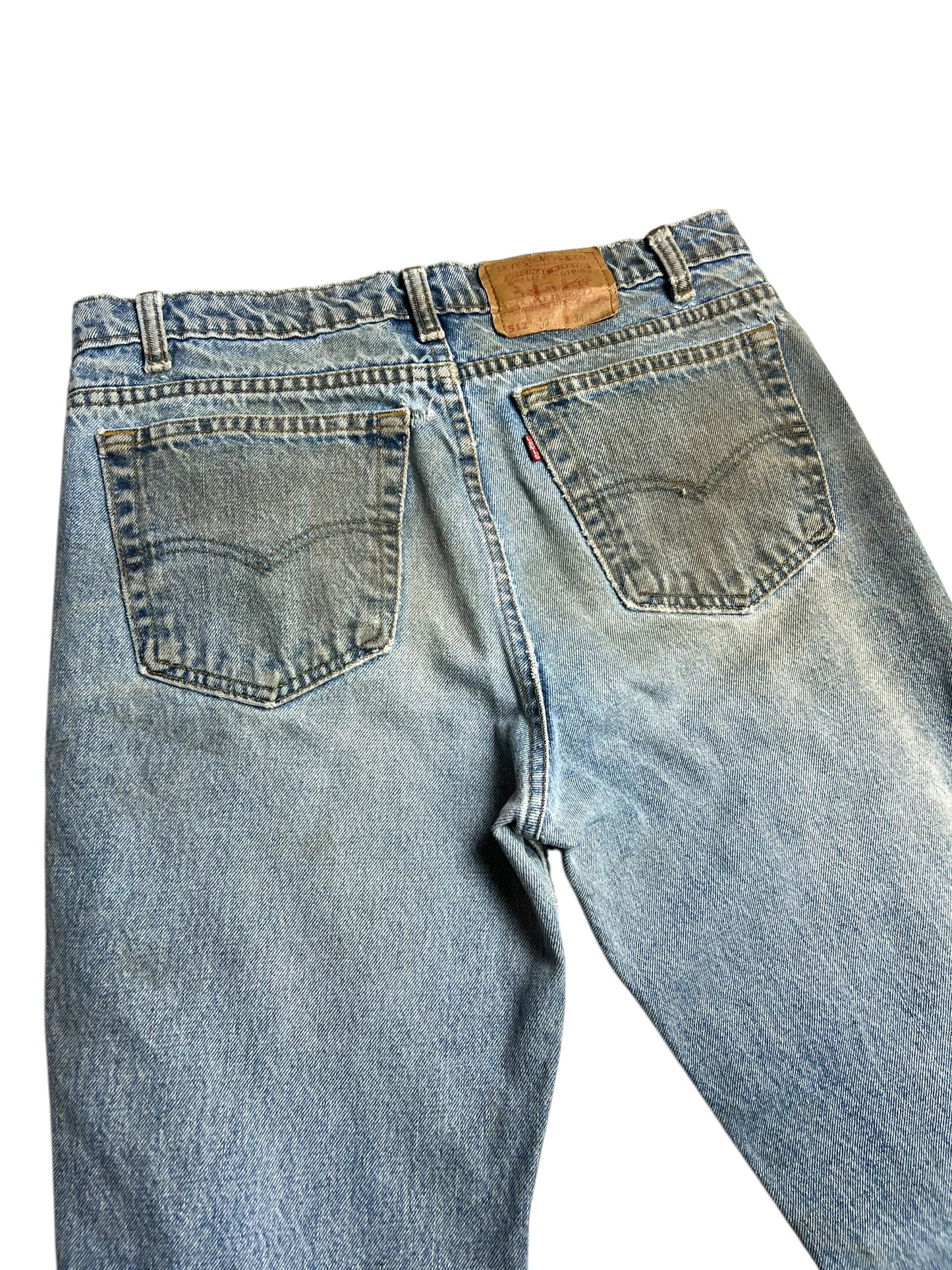 Levi’s 512 Dirty & Sun Faded Blue Jeans - 32”