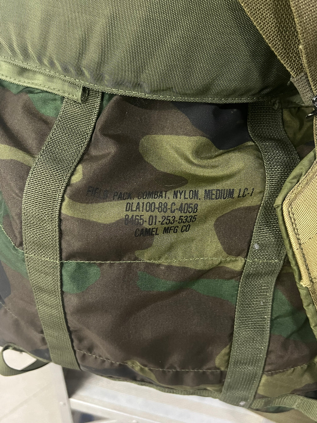 1972 US Military LC-1 Field Pack Alice Combat Backpack