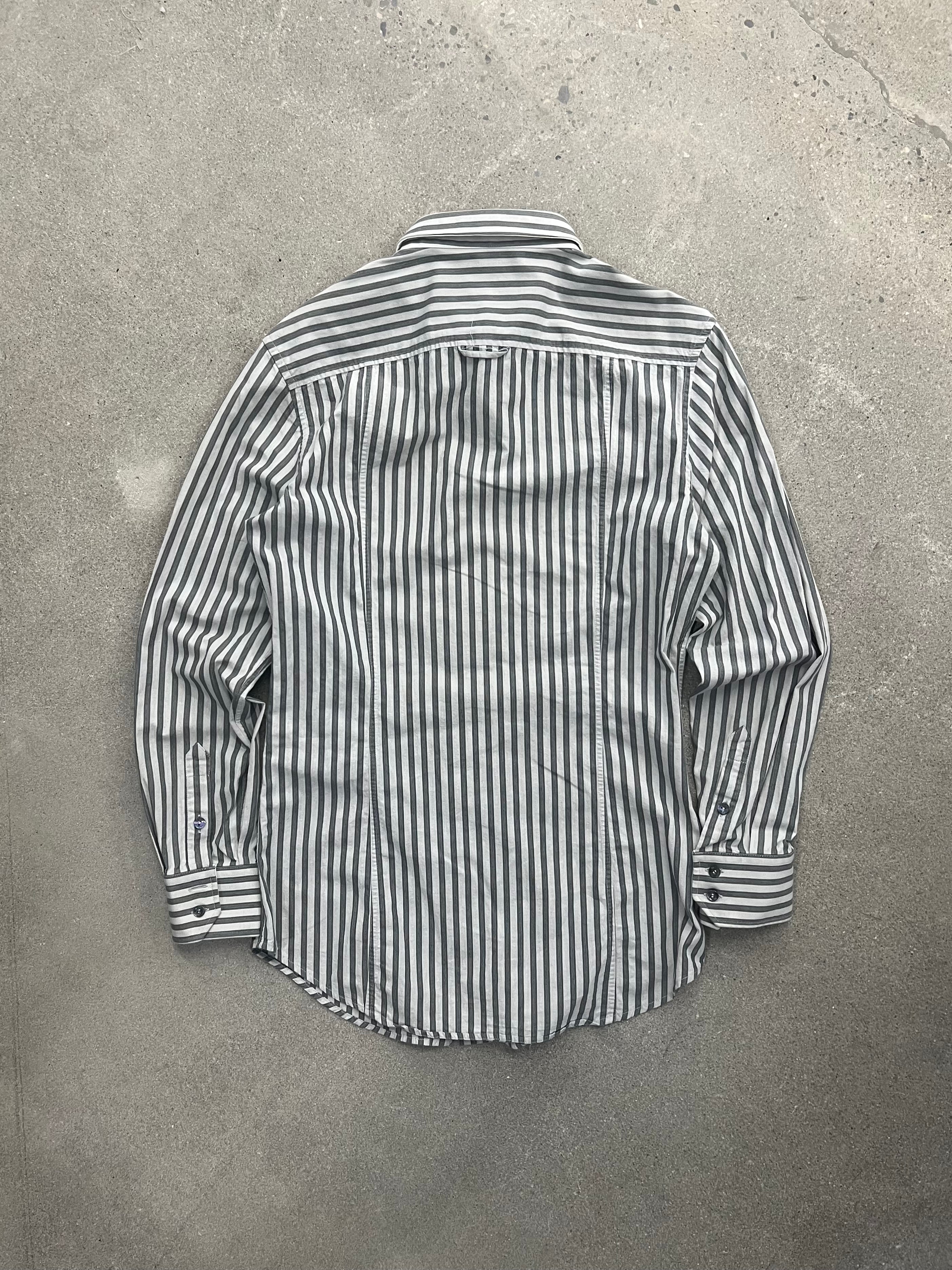 Dolce & Gabbana Striped Button-Up Shirt - M