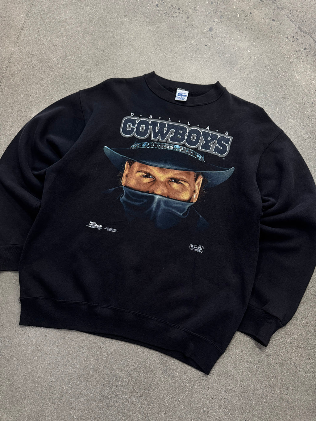 1992 Salem Sportswear Dallas Cowboys NFL Crewneck Sweatshirt - L