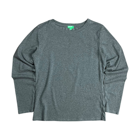 United Colors Of Benetton Grey Long-sleeve Shirt - M