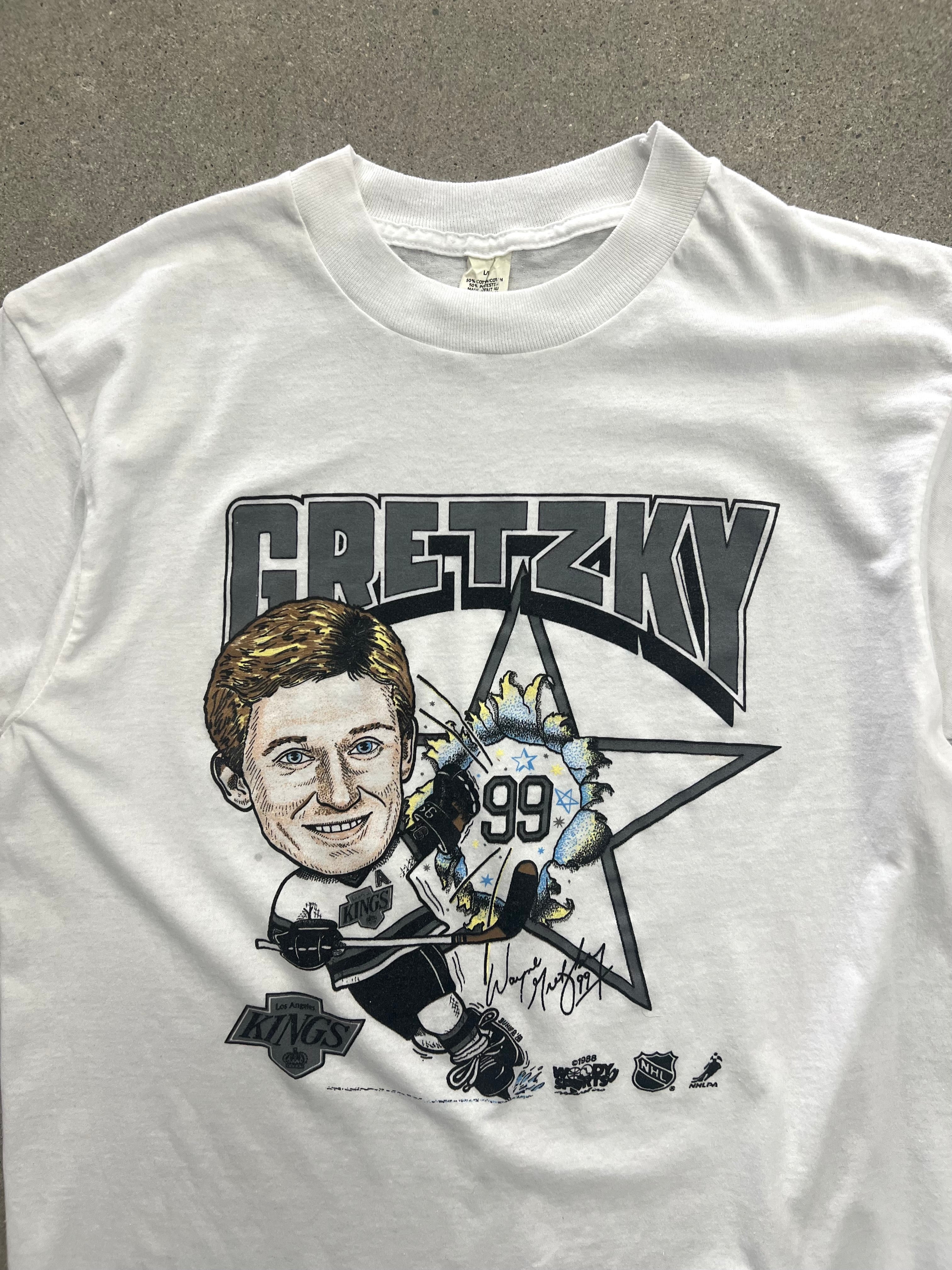 1988 Los Angeles Kings Wayne Gretzky NHL T-Shirt - M
