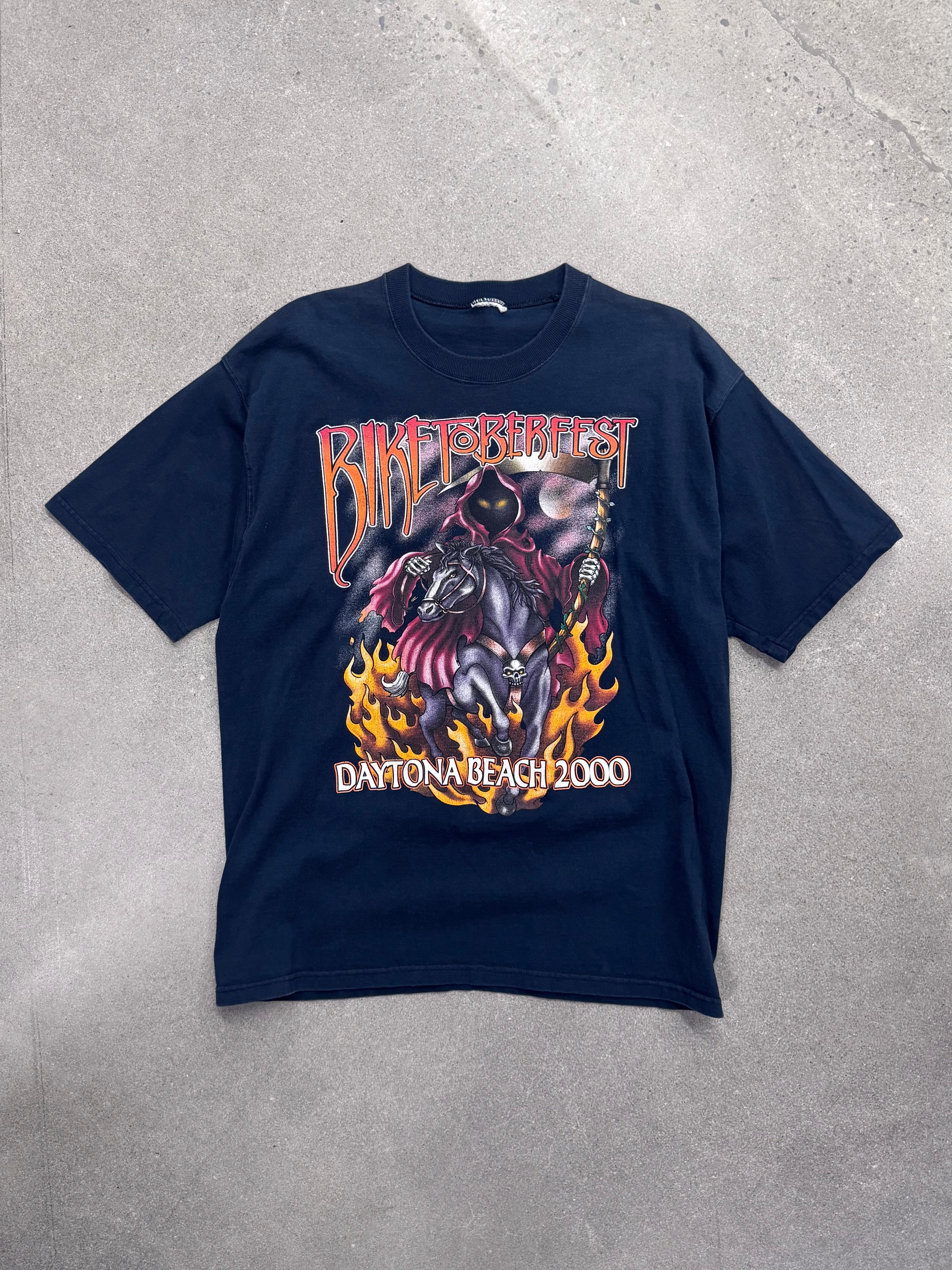 2000 Grim Reaper Biketoberfest T-Shirt - XL