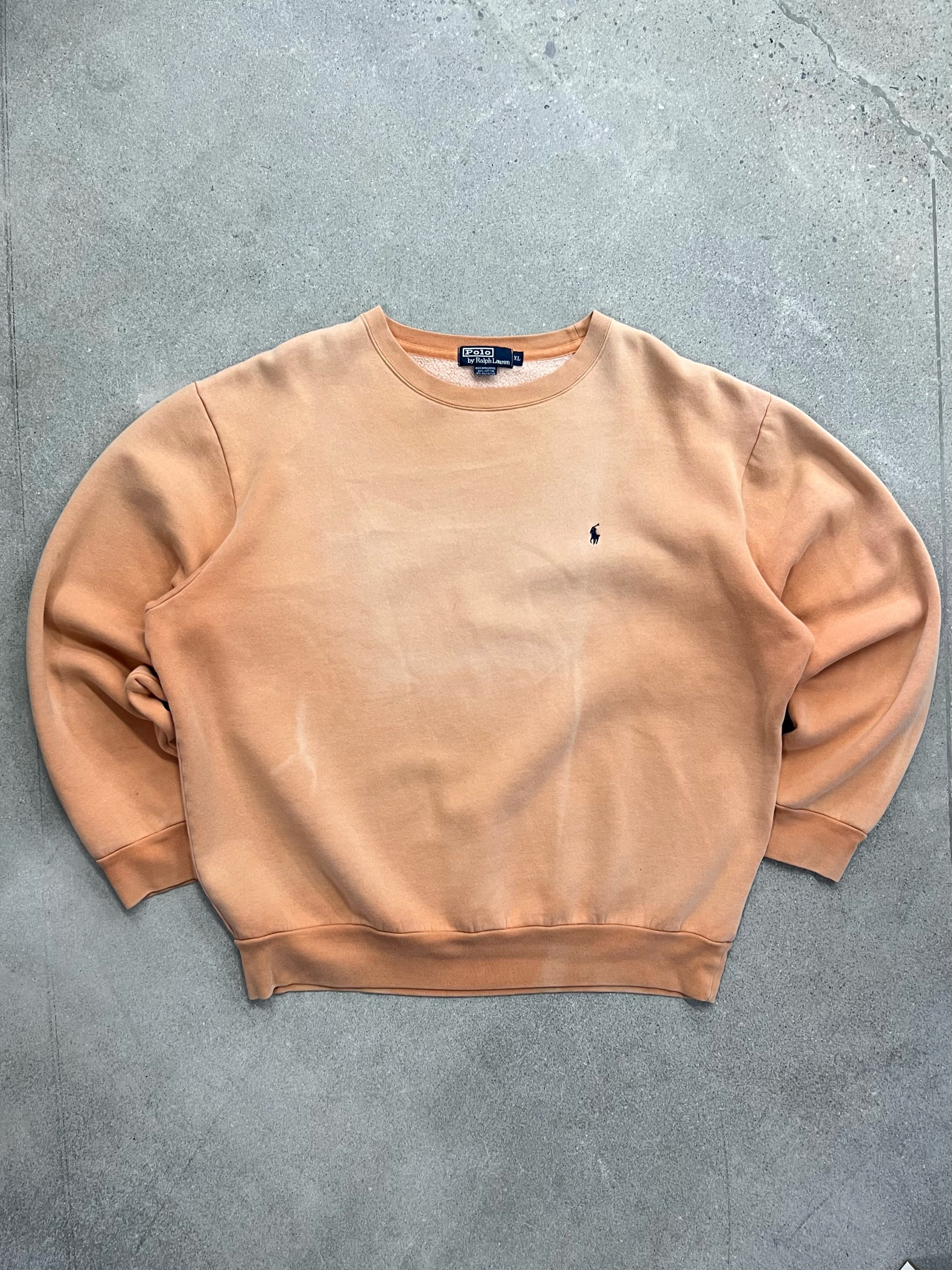 Polo By Ralph Lauren Faded Crewneck Sweatshirt - XXL
