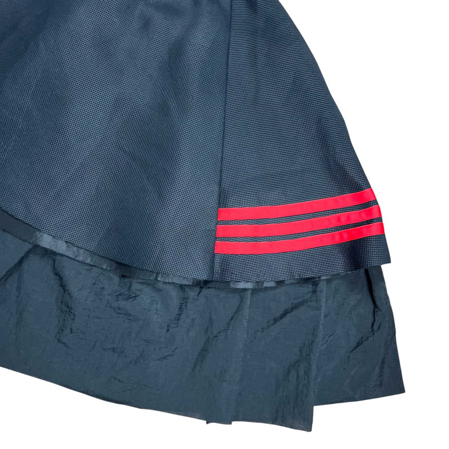 Y-3 Black Asymmetrical Mesh Skirt - M