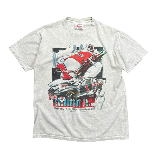 1998 Dale Earnhardt Jr. Coca-Cola Japan T-shirt - L