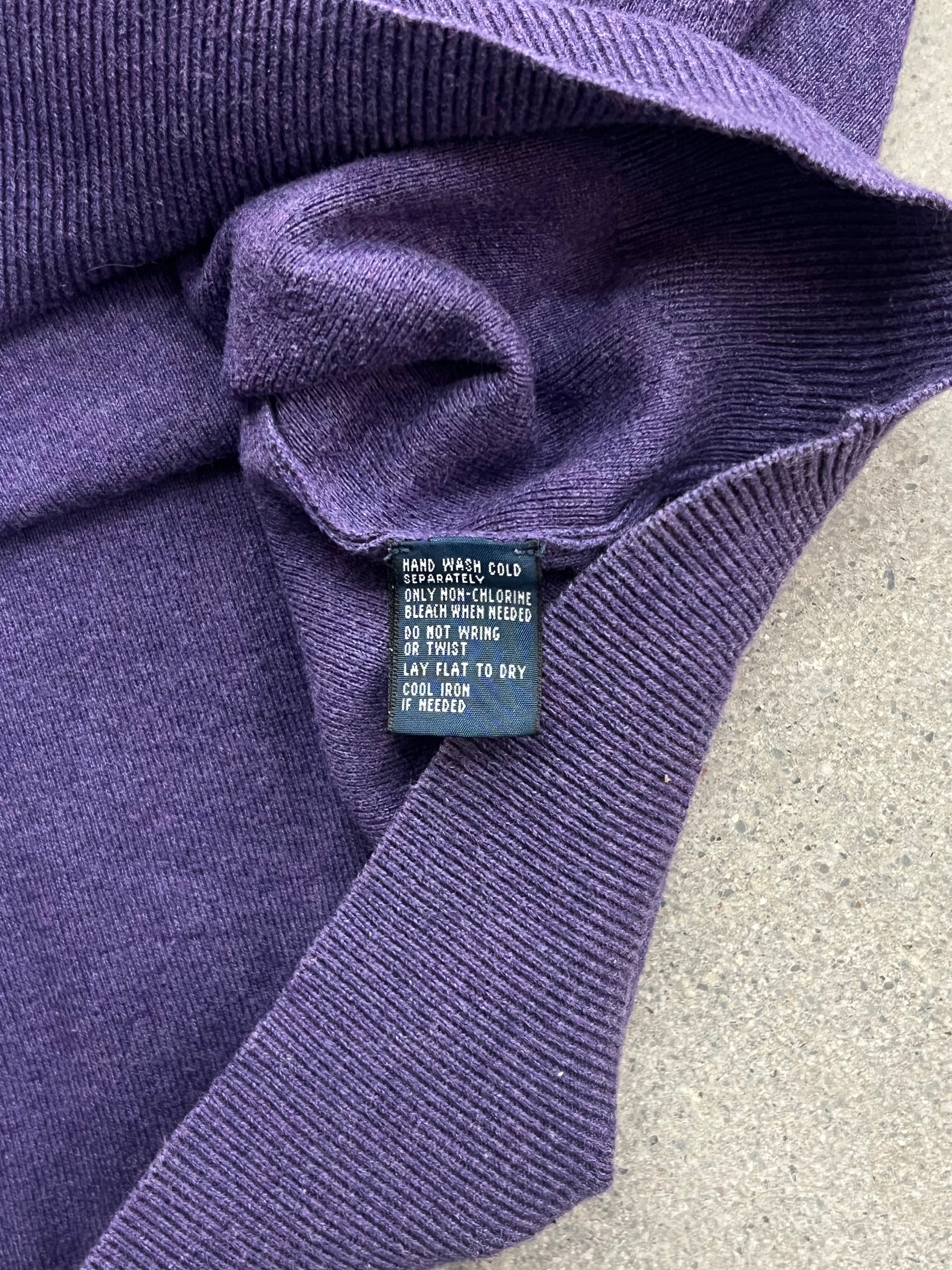 Polo By Ralph Lauren Pima Cotton V-Neck Sweater - XL