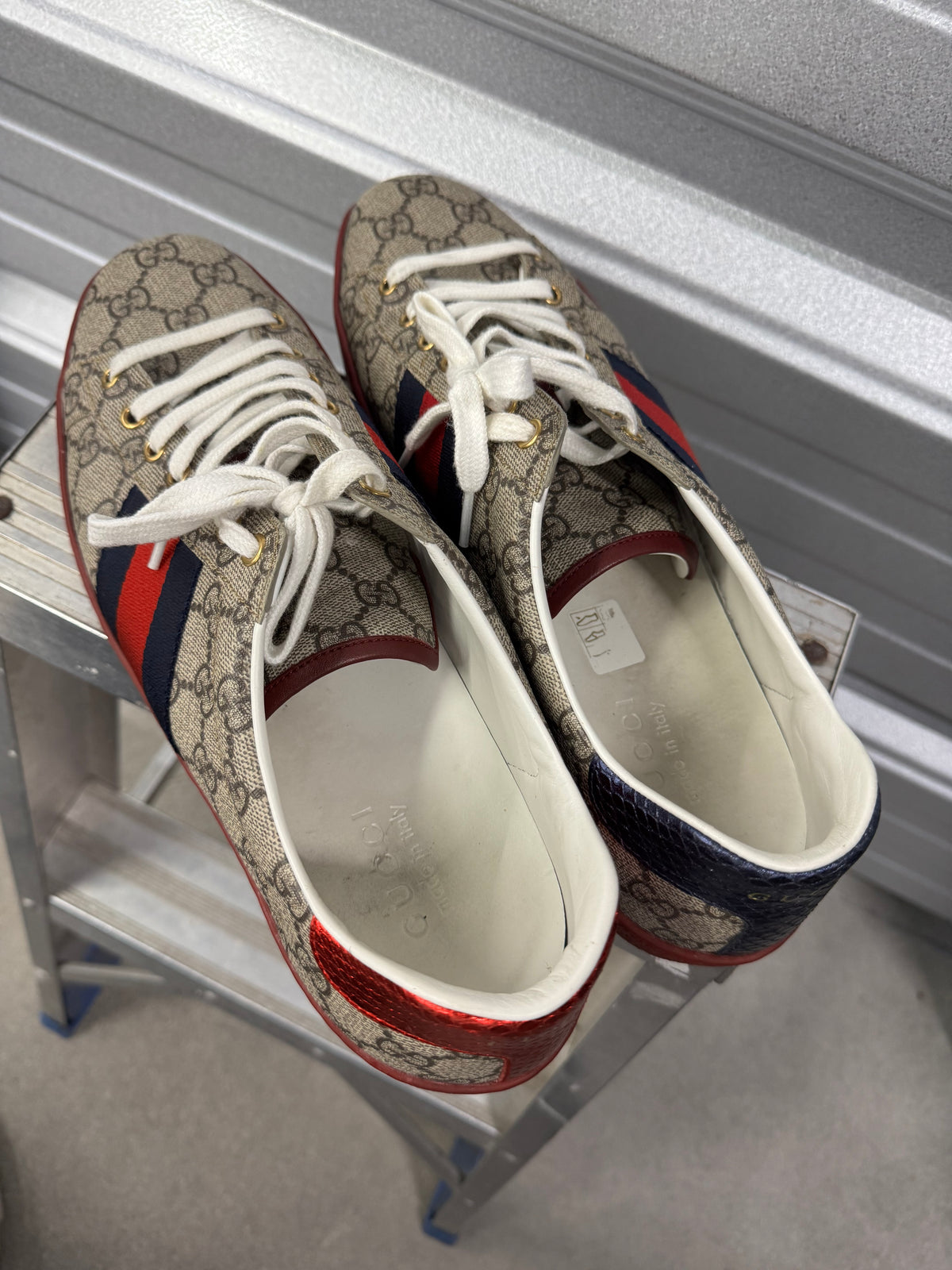 Gucci Ace GG Supreme Monogram Sneaker - 11.5