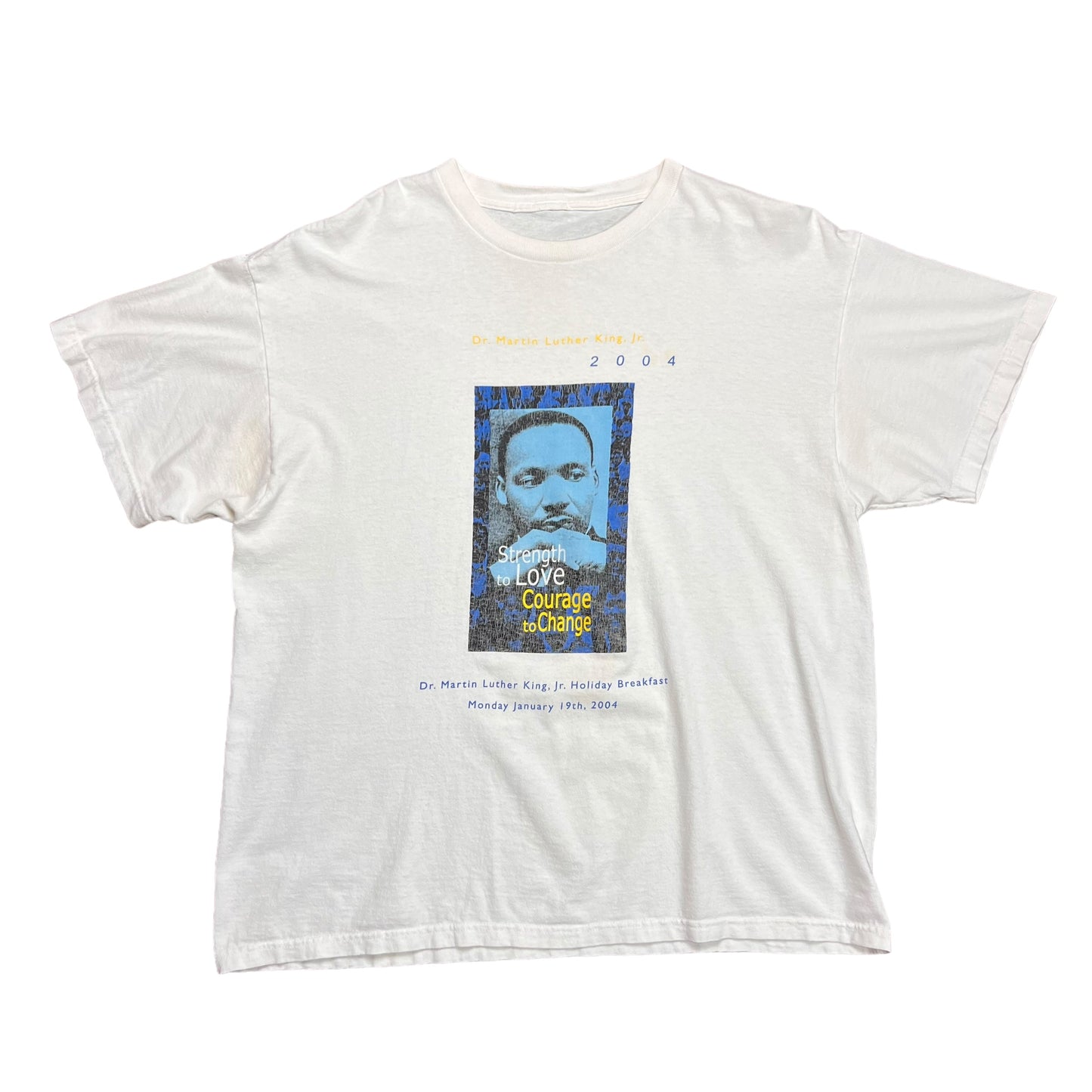 2004 MLK Love & Courage T-shirt - L