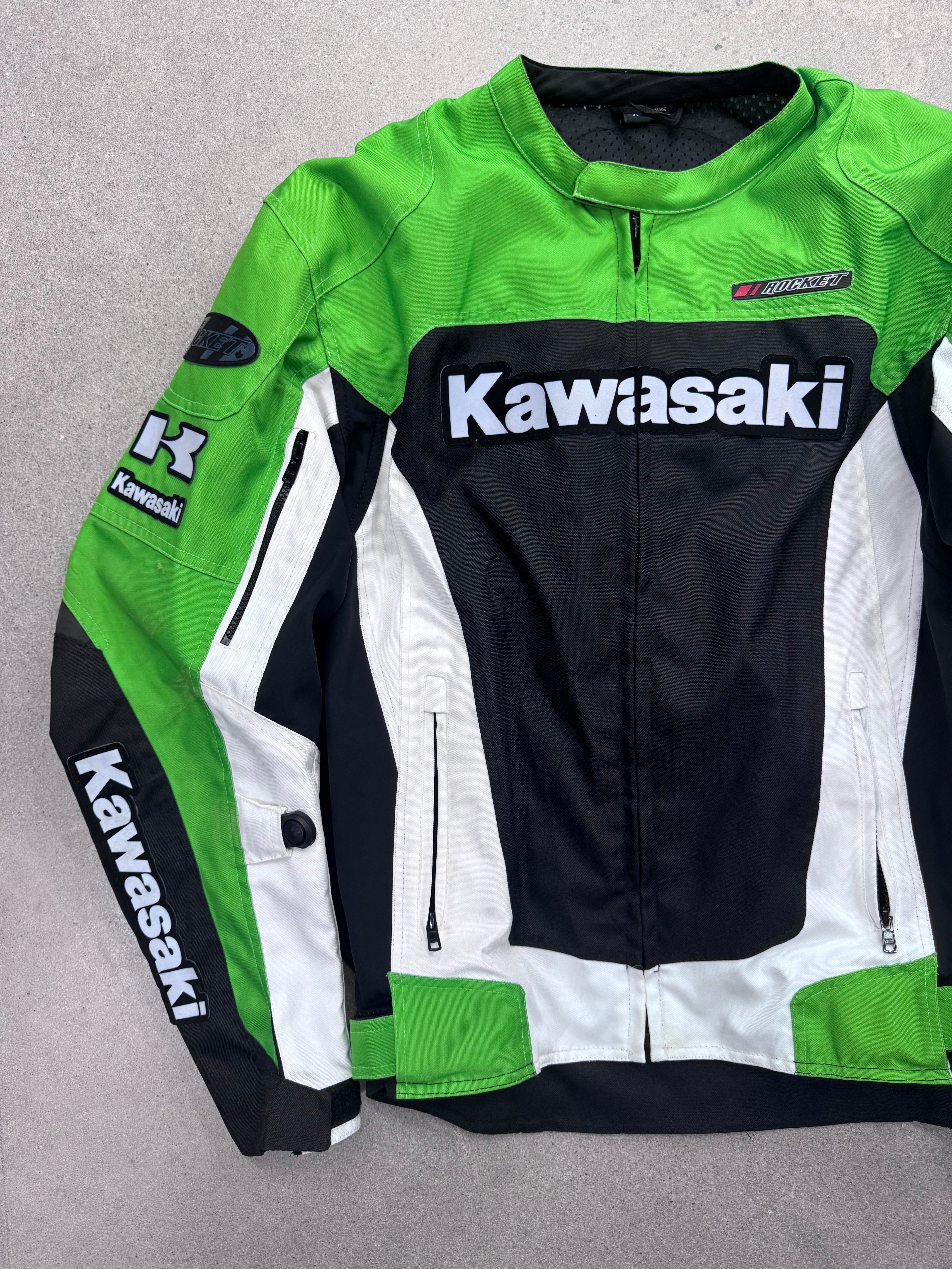 Kawasaki Joe Rocket Racing Motorcycle Jacket - XL