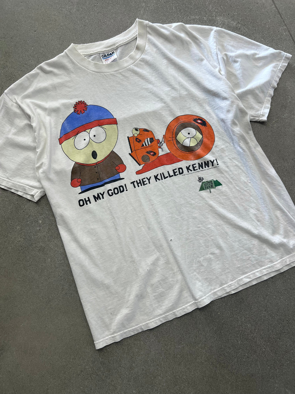 1997 South Park They Killed Kenny T-Shirt - XL