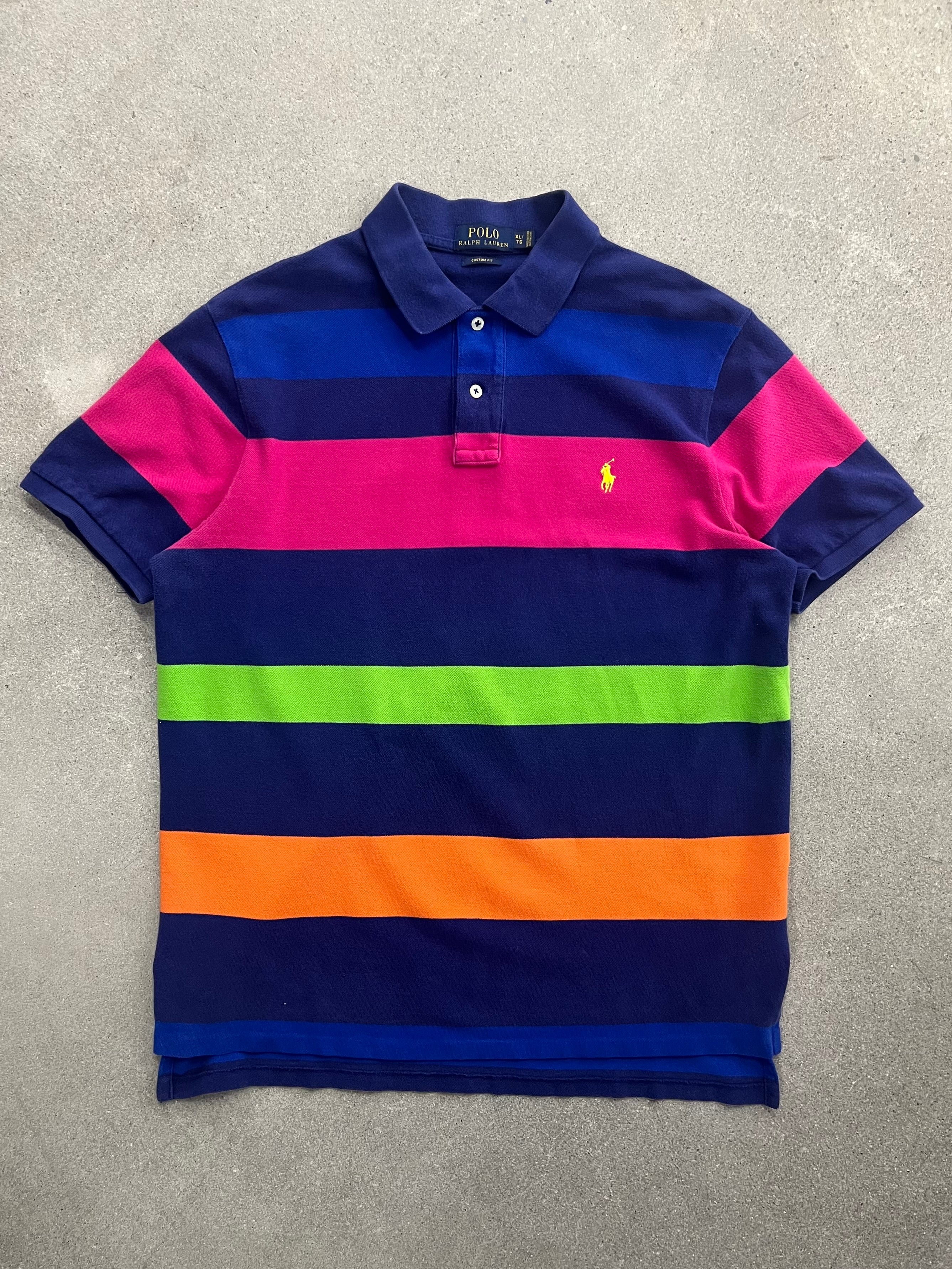 Polo Ralph Lauren Classic Striped Polo Shirt - XL