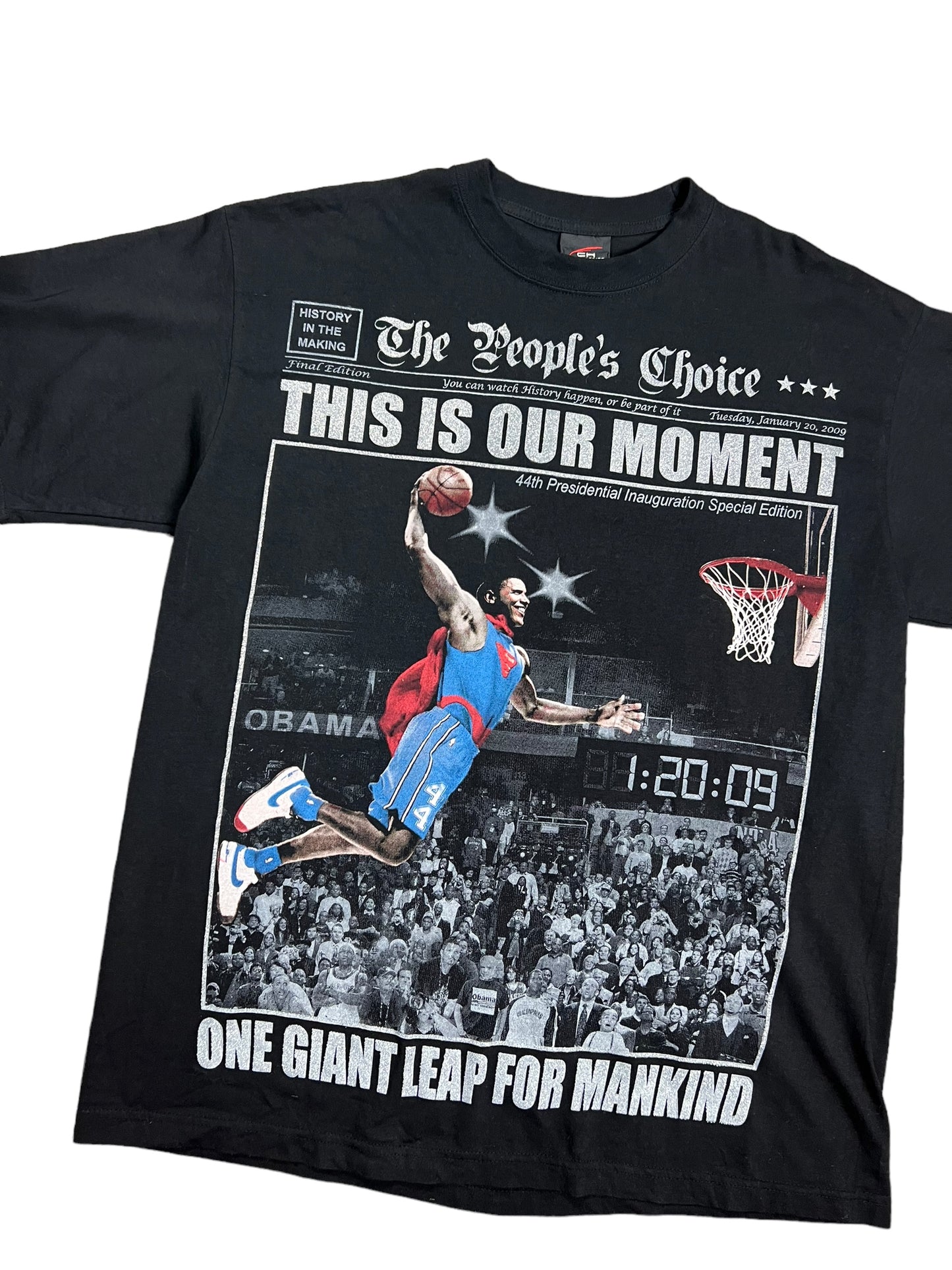 Barack Obama Slam Dunk Contest T-shirt - XL