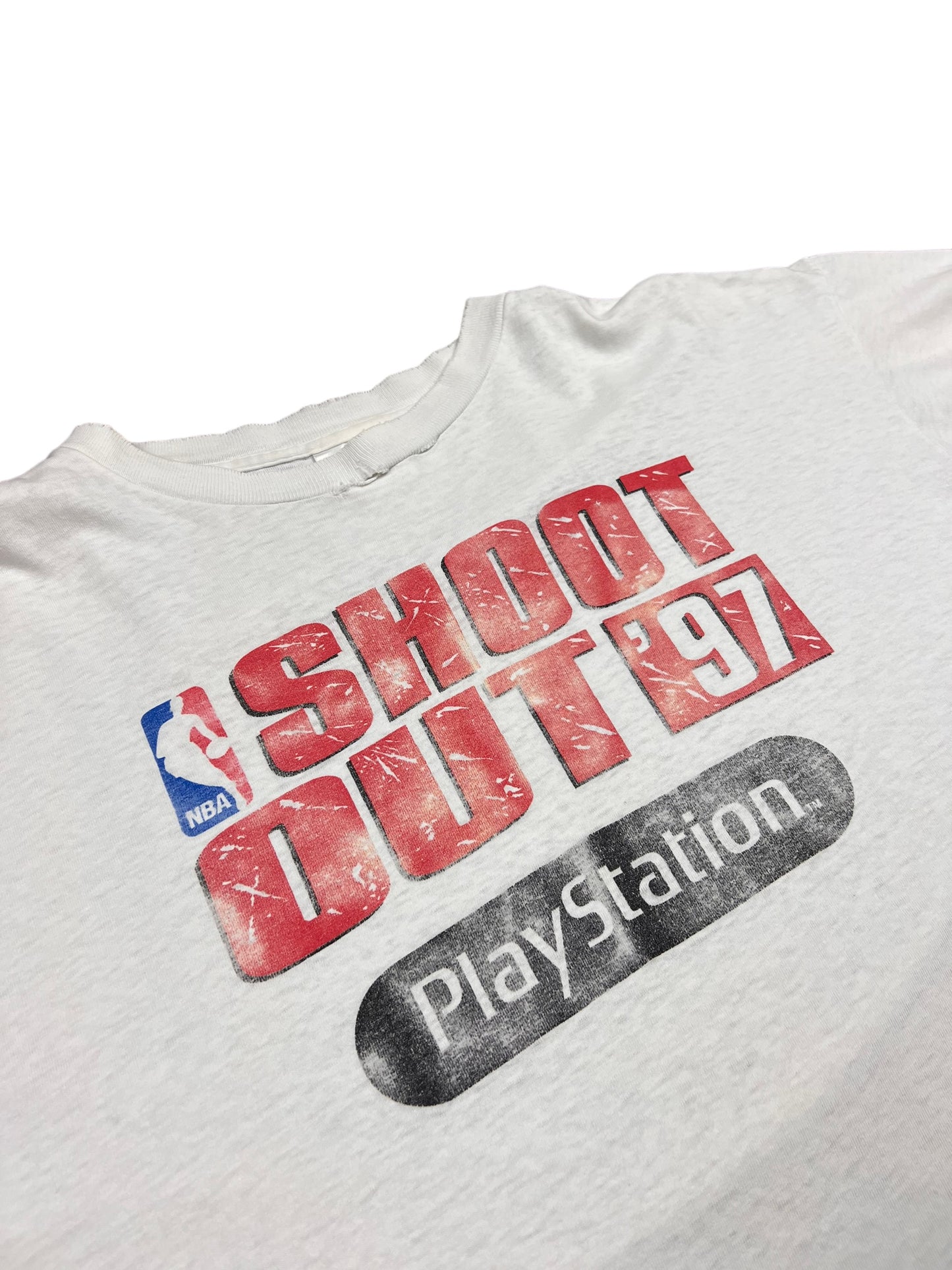 1997 NBA Shoot Out Playstation T-shirt - XL