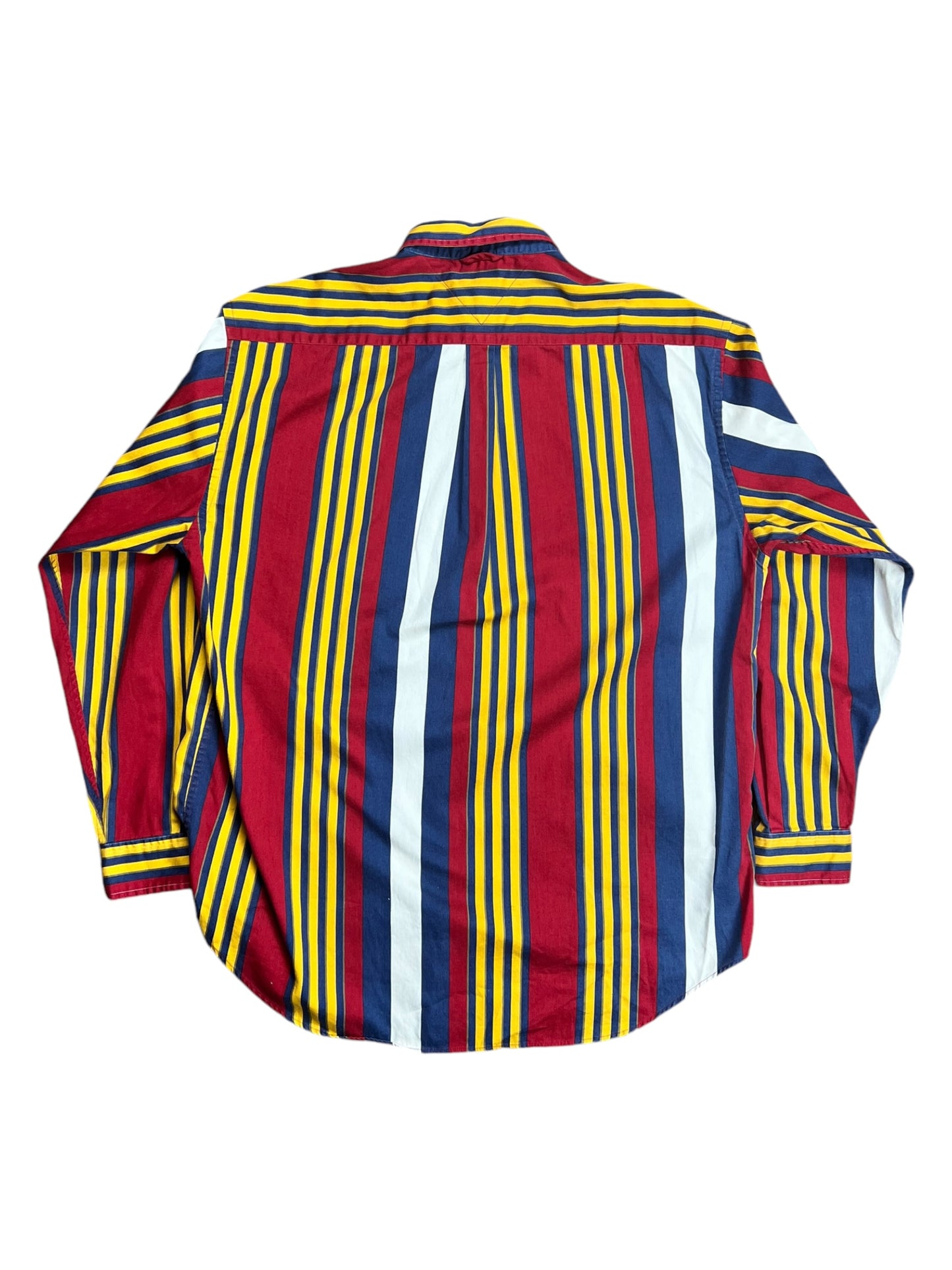 Tommy Hilfiger Striped Button-up Shirt - XL