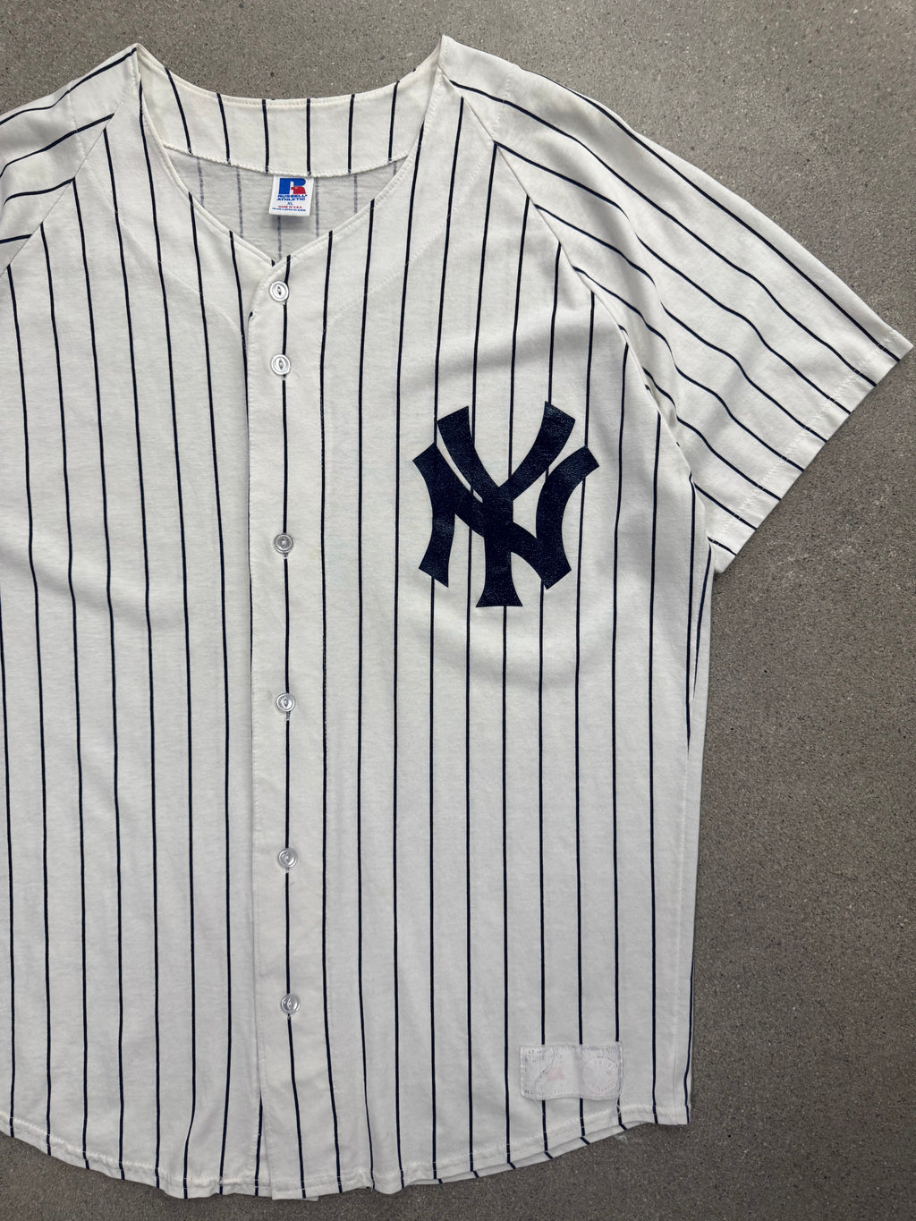 Russell Athletics New York Yankees MLB Pinstripe Jersey - XL