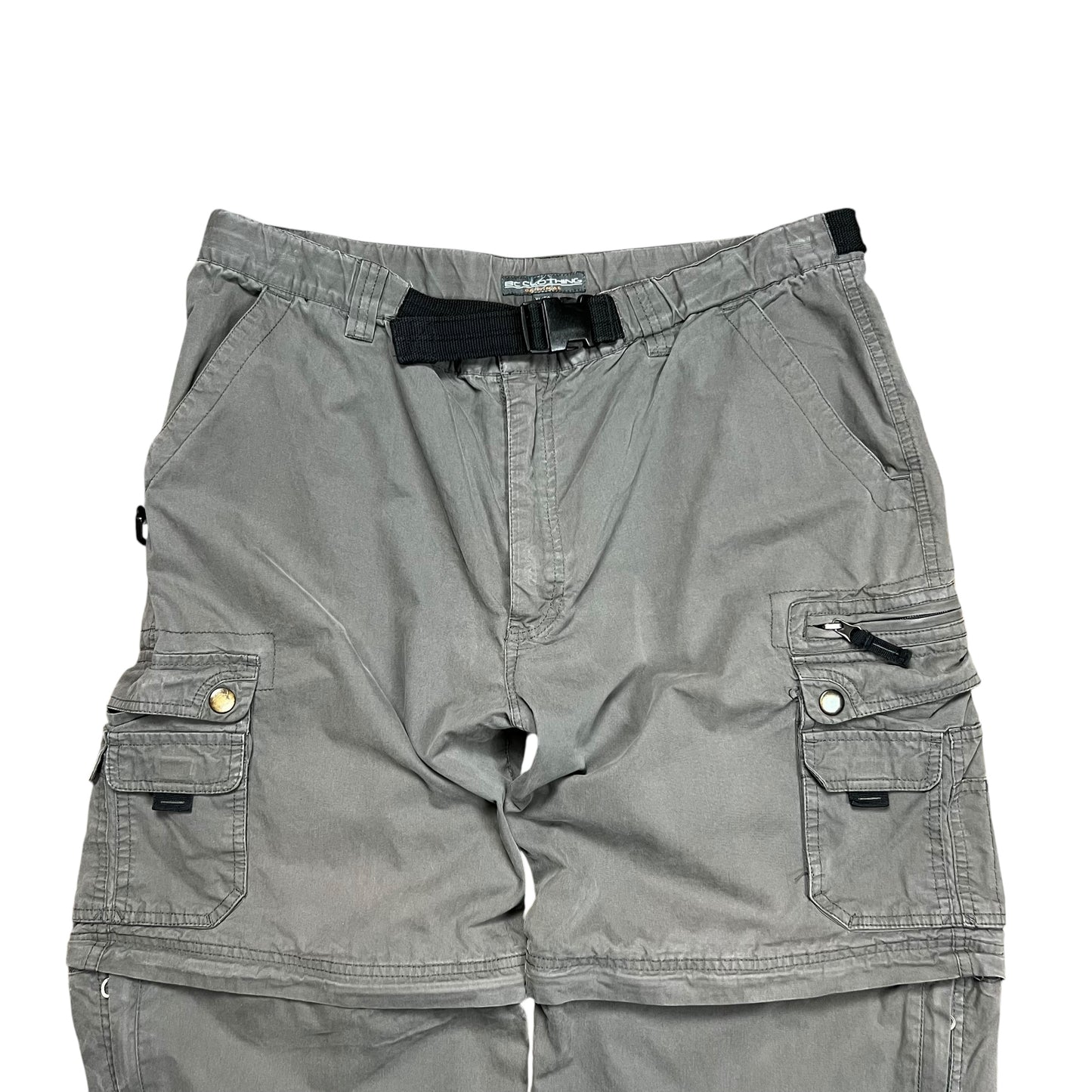 BC Clothing Baggy Convertible Hiking Cargo Pants - XL