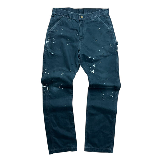 Carhartt Paint Splattered Carpeter Work Pants - 34"