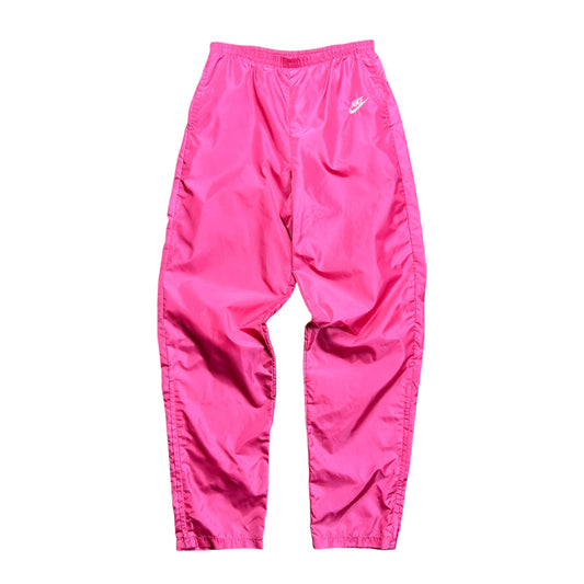 Nike Pink Nylon Track Pants - M
